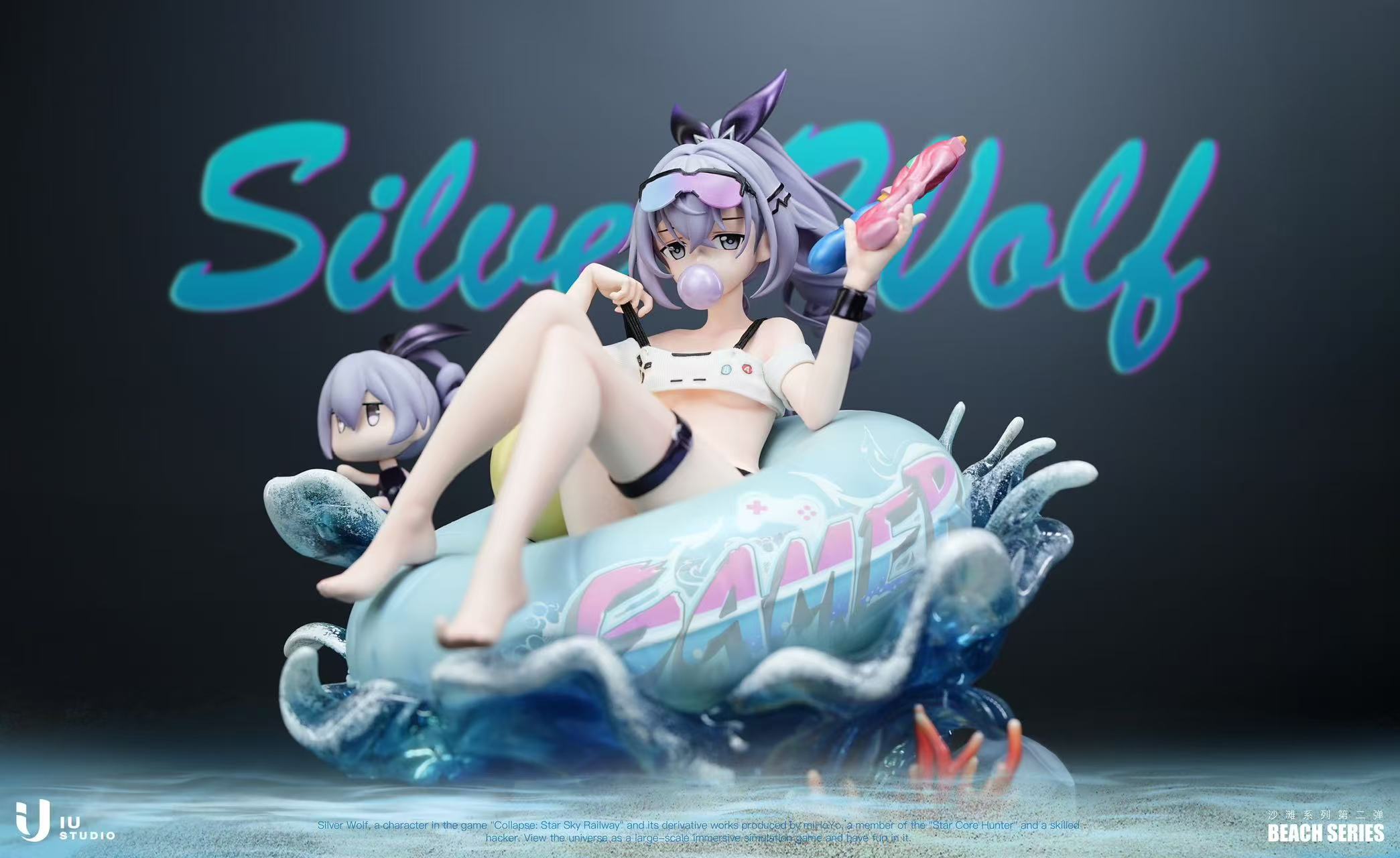 【Pre-sale】1/6 Scale Swimming Suit Silver Wolf-Honkai: Star Rail-IU Studio