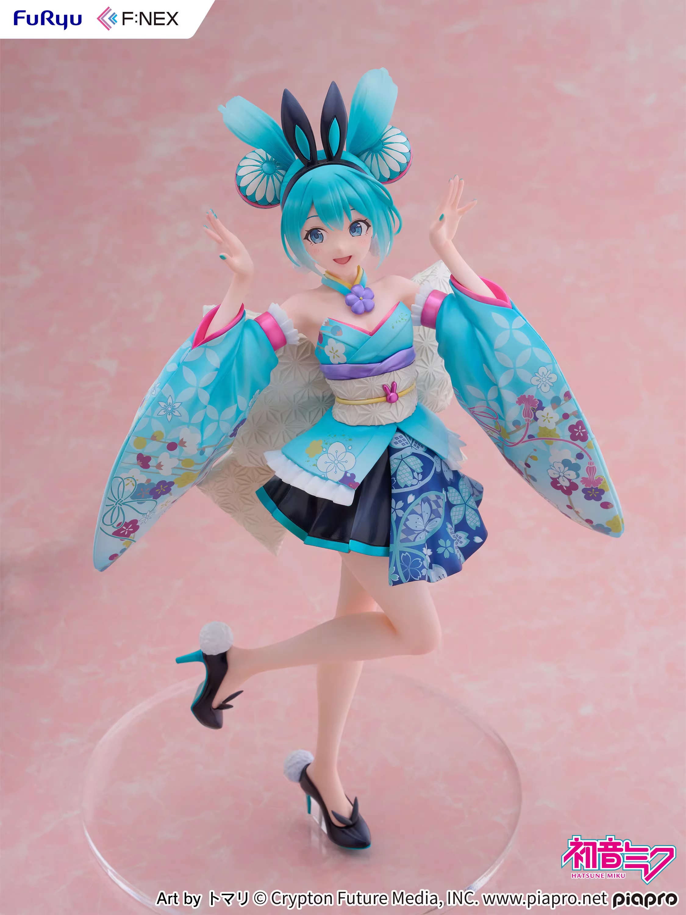【Pre-sale】1/7 Scale Bunny Kimono Dressed Hatsune Miku–VOCALOID–F:NEX Studio