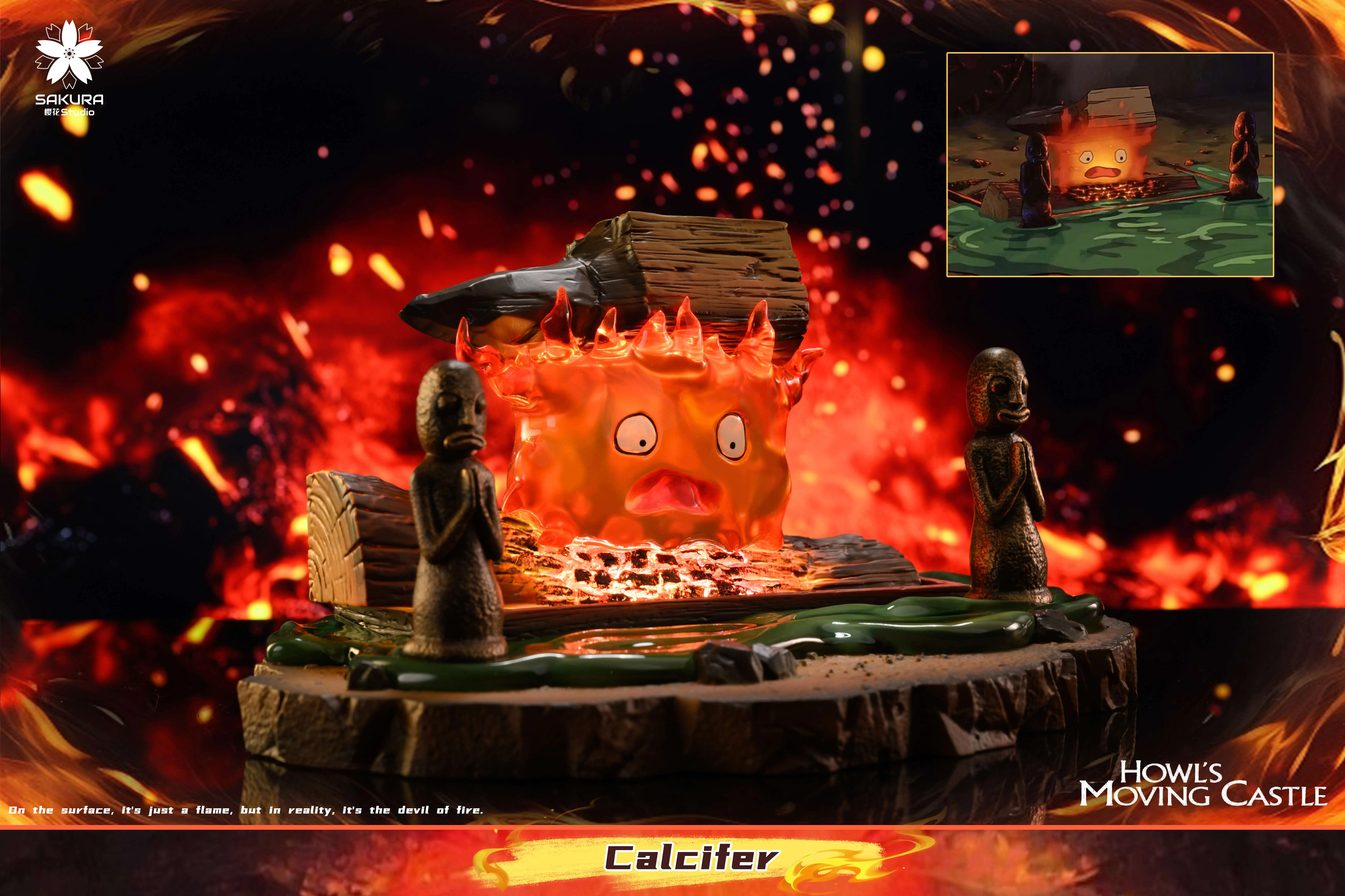 【Pre-sale】Calcifer-Studio Ghibli-Sakura Studio