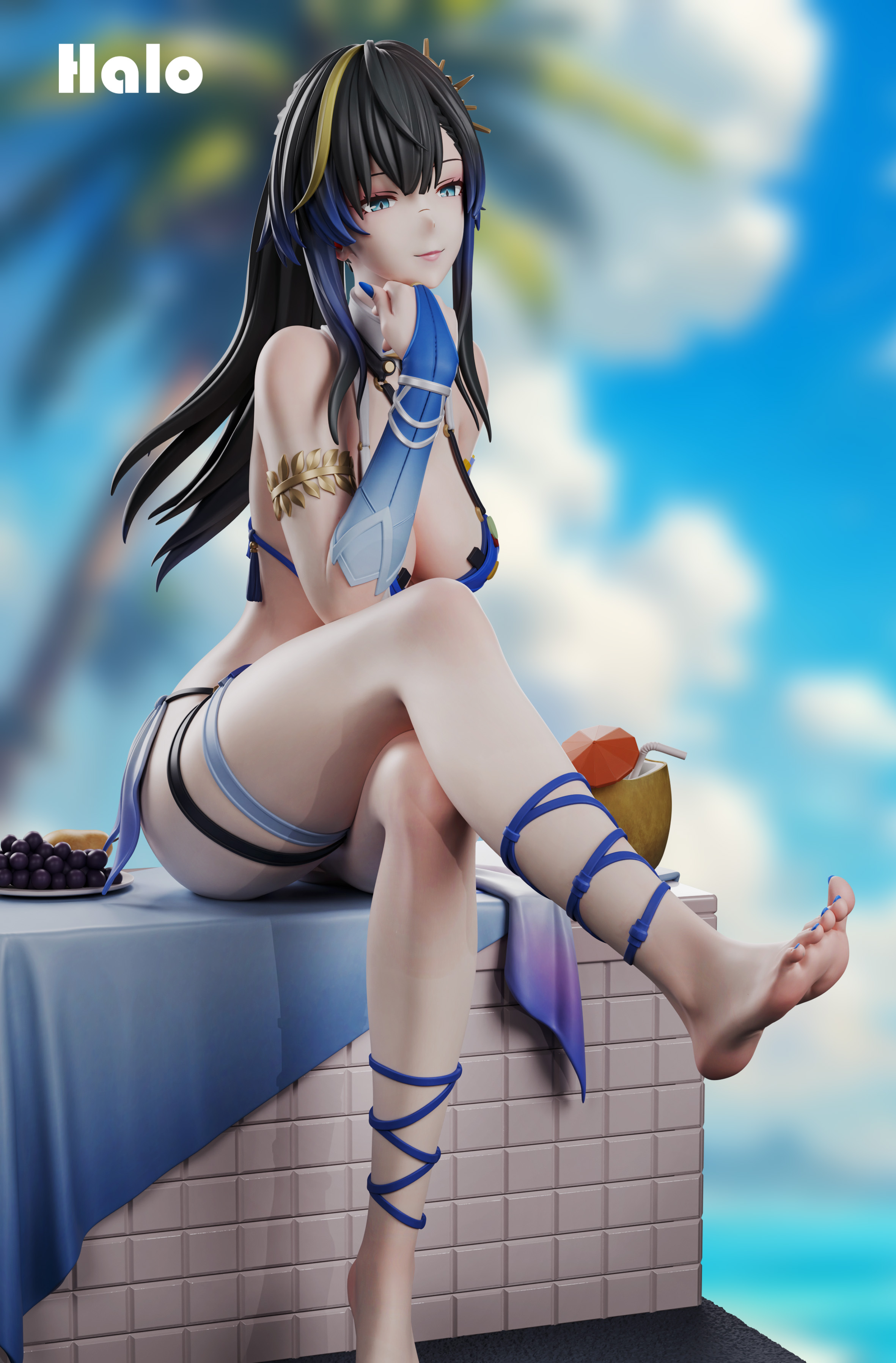 【Pre-sale】1/6 Scale Katya-Project Snow、snowbreak: Containment Zone-Halo studio