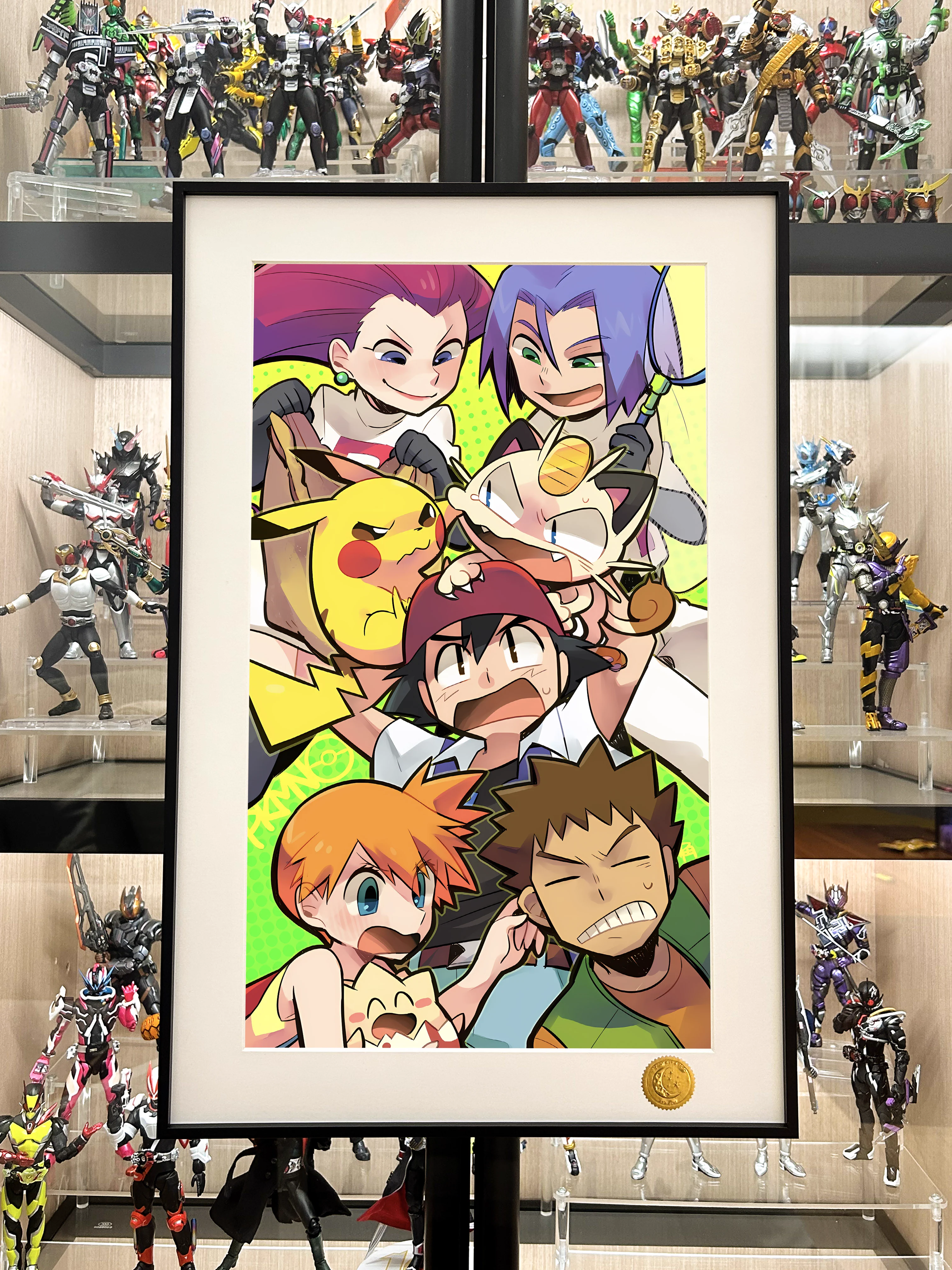 【Pre-sale】Decorative Painting of Five Characters-Pokemon-XingKong Studio