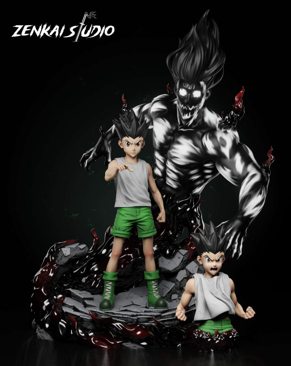【Pre-sale】1/6, 1/4 & 1/1 Scale Gon Freecss-HUNTER X HUNTER-ZENKAI Studio