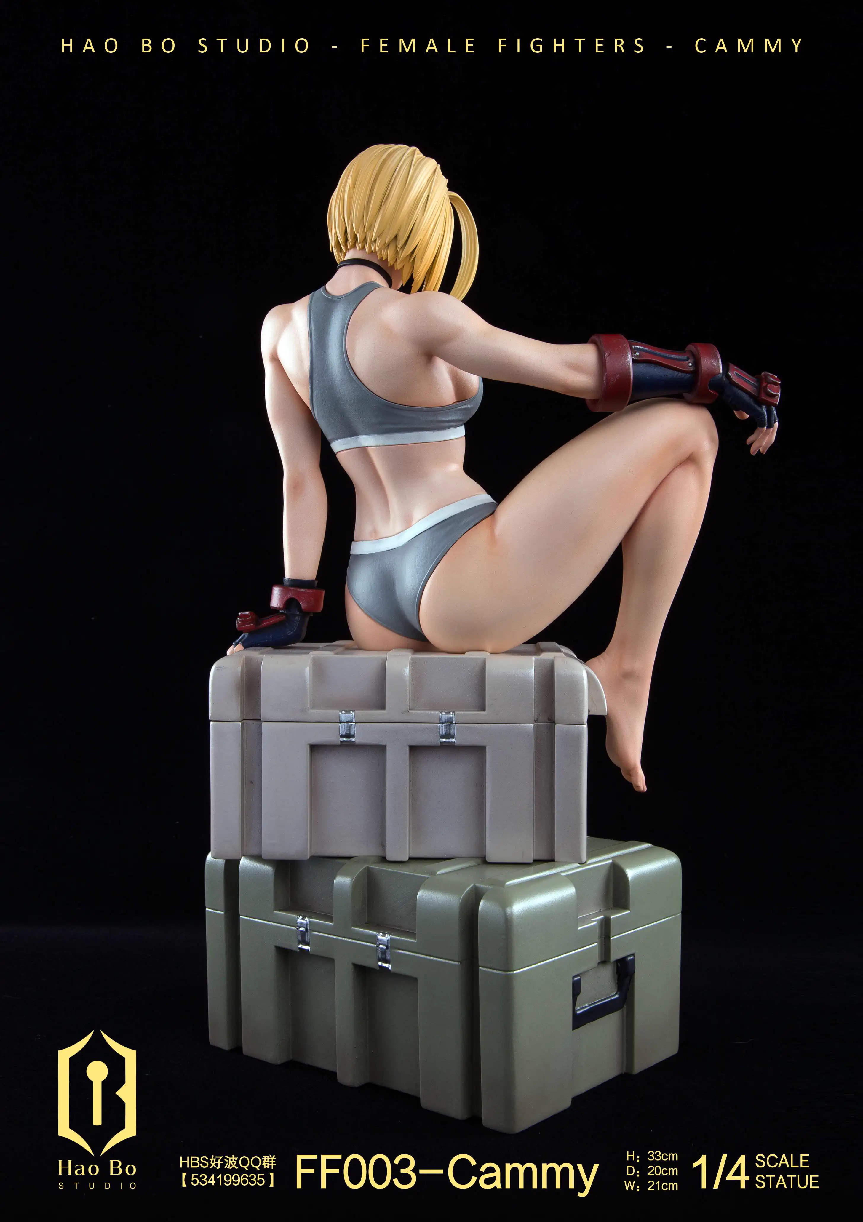 【Sold out】1/4 Scale FF003 Cammy-Street Fighter 6-HaoBo Studio