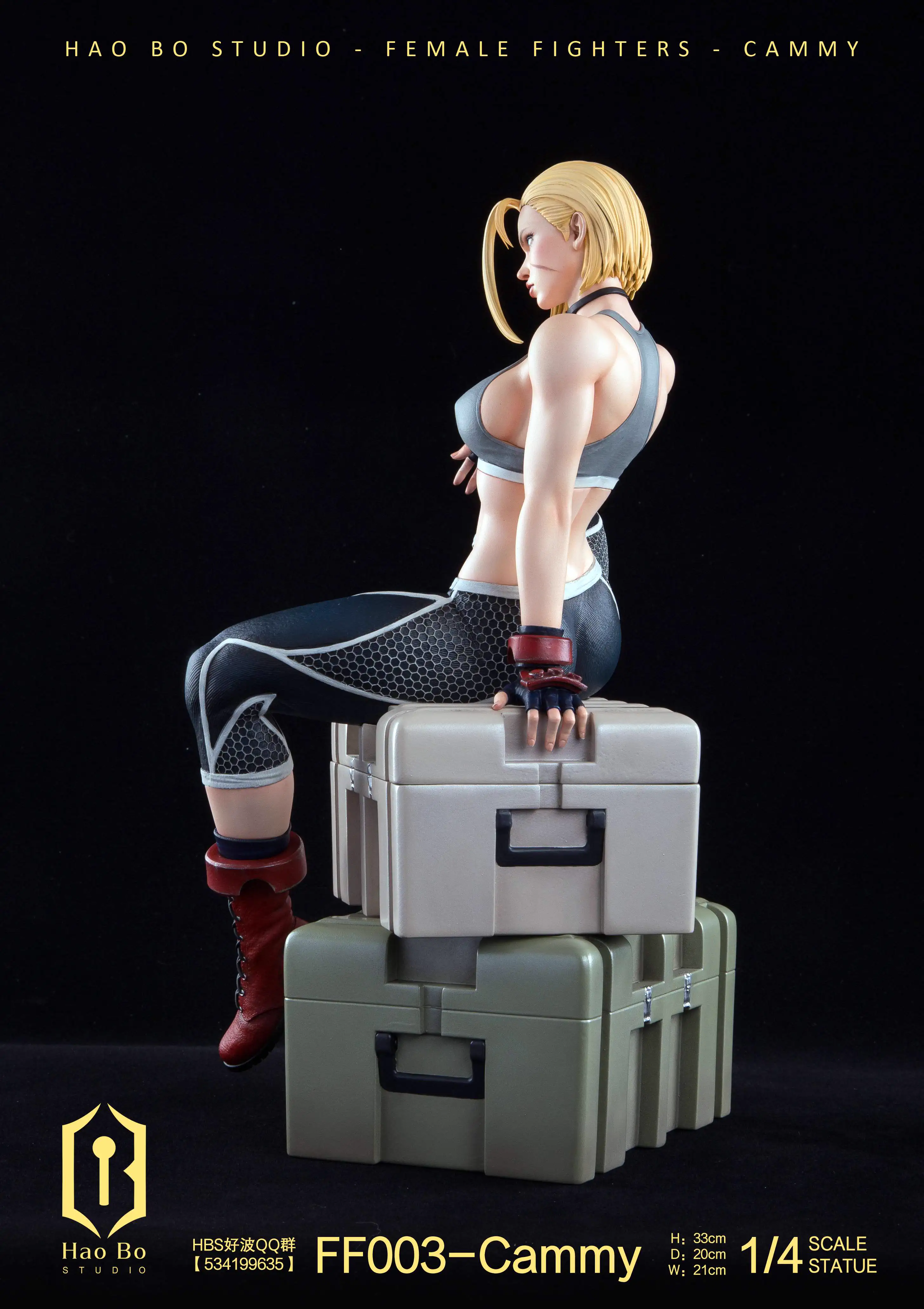 【Sold out】1/4 Scale FF003 Cammy-Street Fighter 6-HaoBo Studio