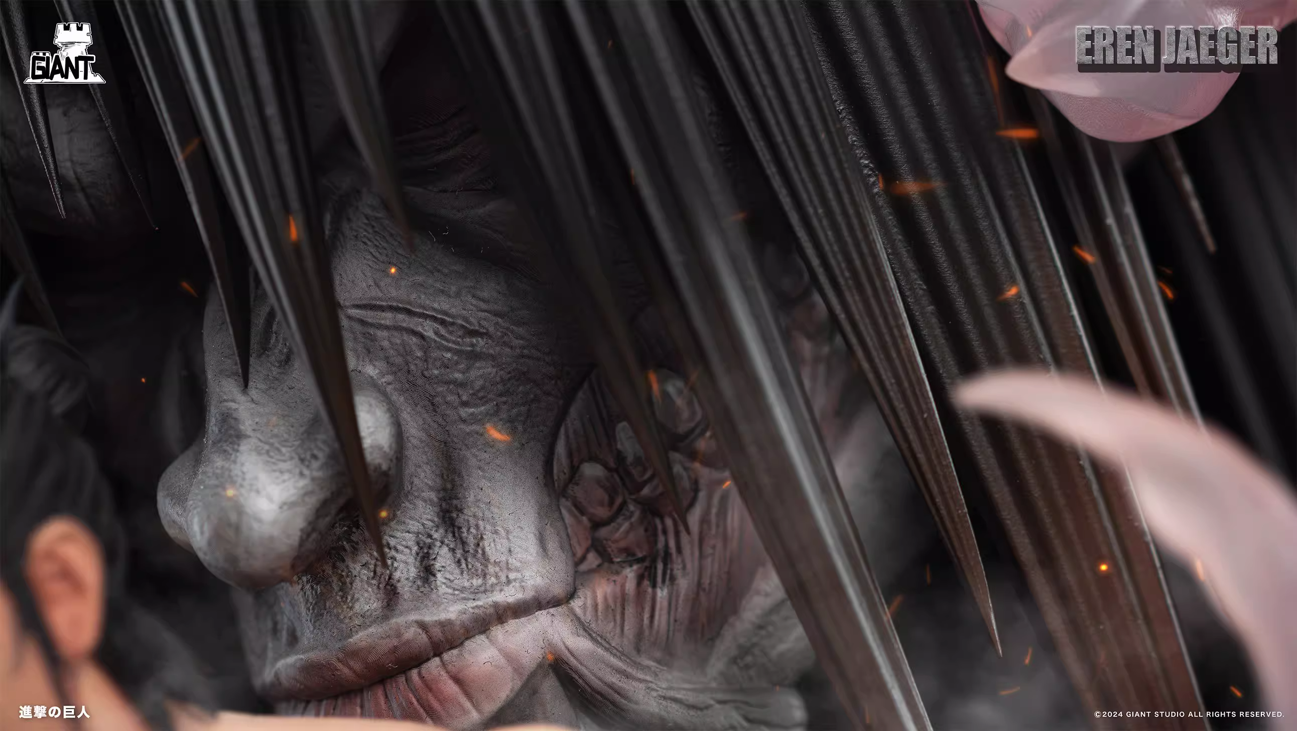 【Pre-sale】1/4 Scale Sitting Eren-Attack on Titan-Giant Studio