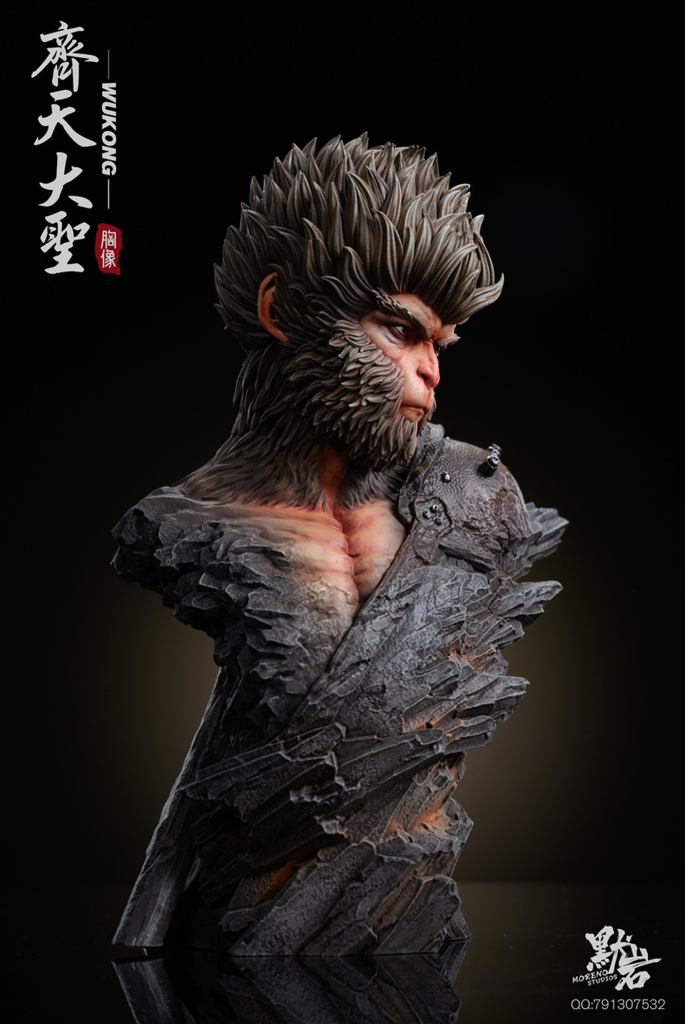 【Pre-sale】1/2 & 1/4 Scale Bust of Wukong-Black Myth: Wukong-MORENO Studio