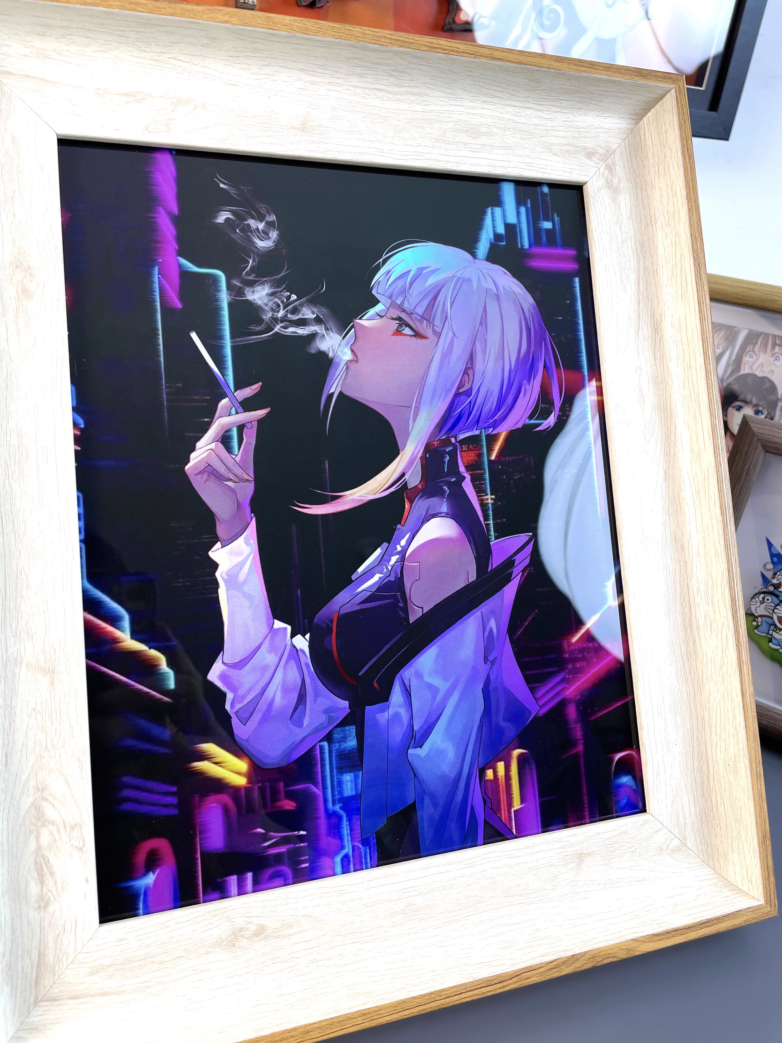 【In stock】Decorative Painting of Lucy-CYBERPUNK EDGERUNNERS-MOMO Studio