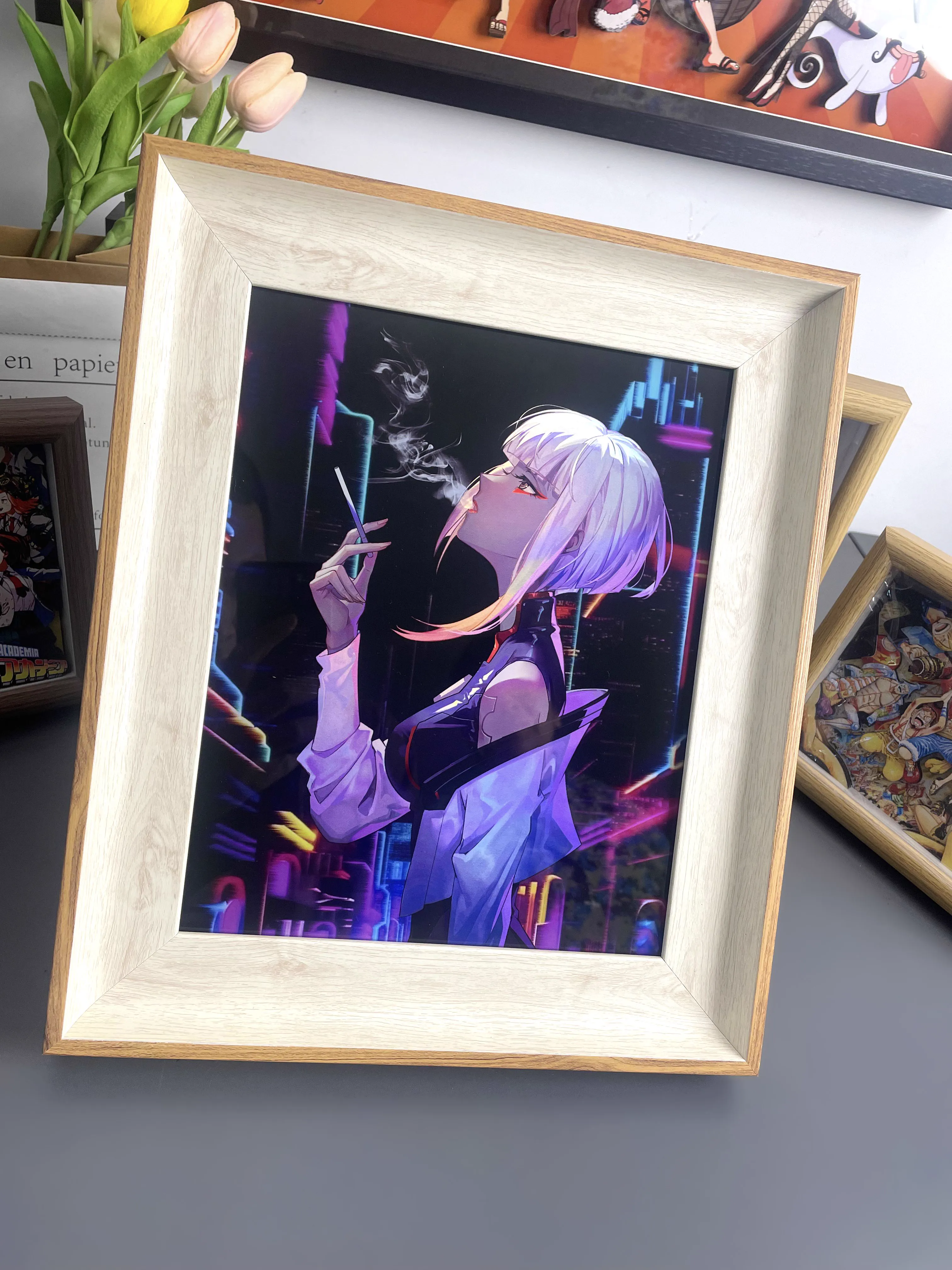 【In stock】Decorative Painting of Lucy-CYBERPUNK EDGERUNNERS-MOMO Studio