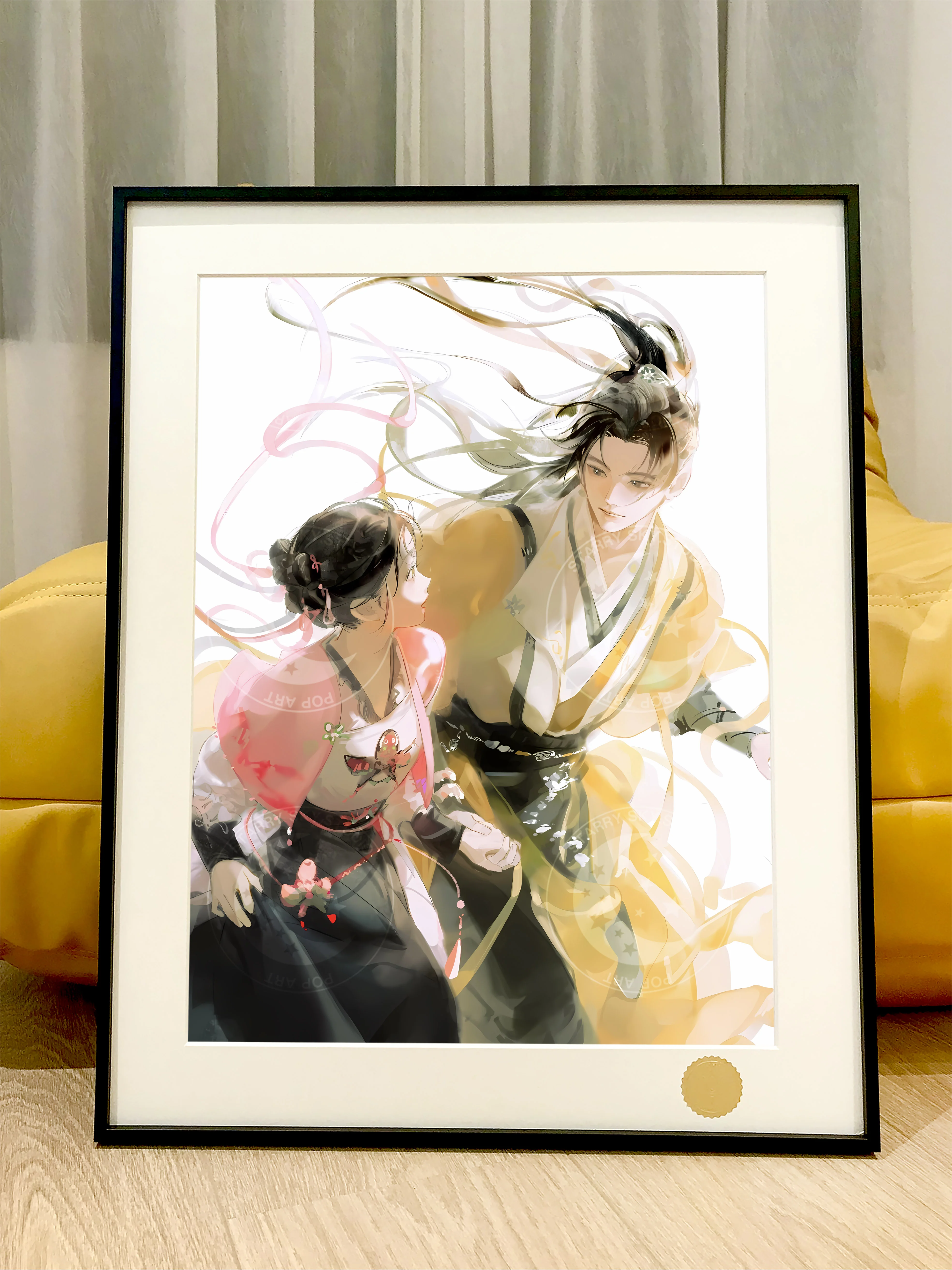 【Pre-sale】Decorative Painting of Lin Miaomiao & Mu Sheng-YongYeXingHe–Xingkong Studio