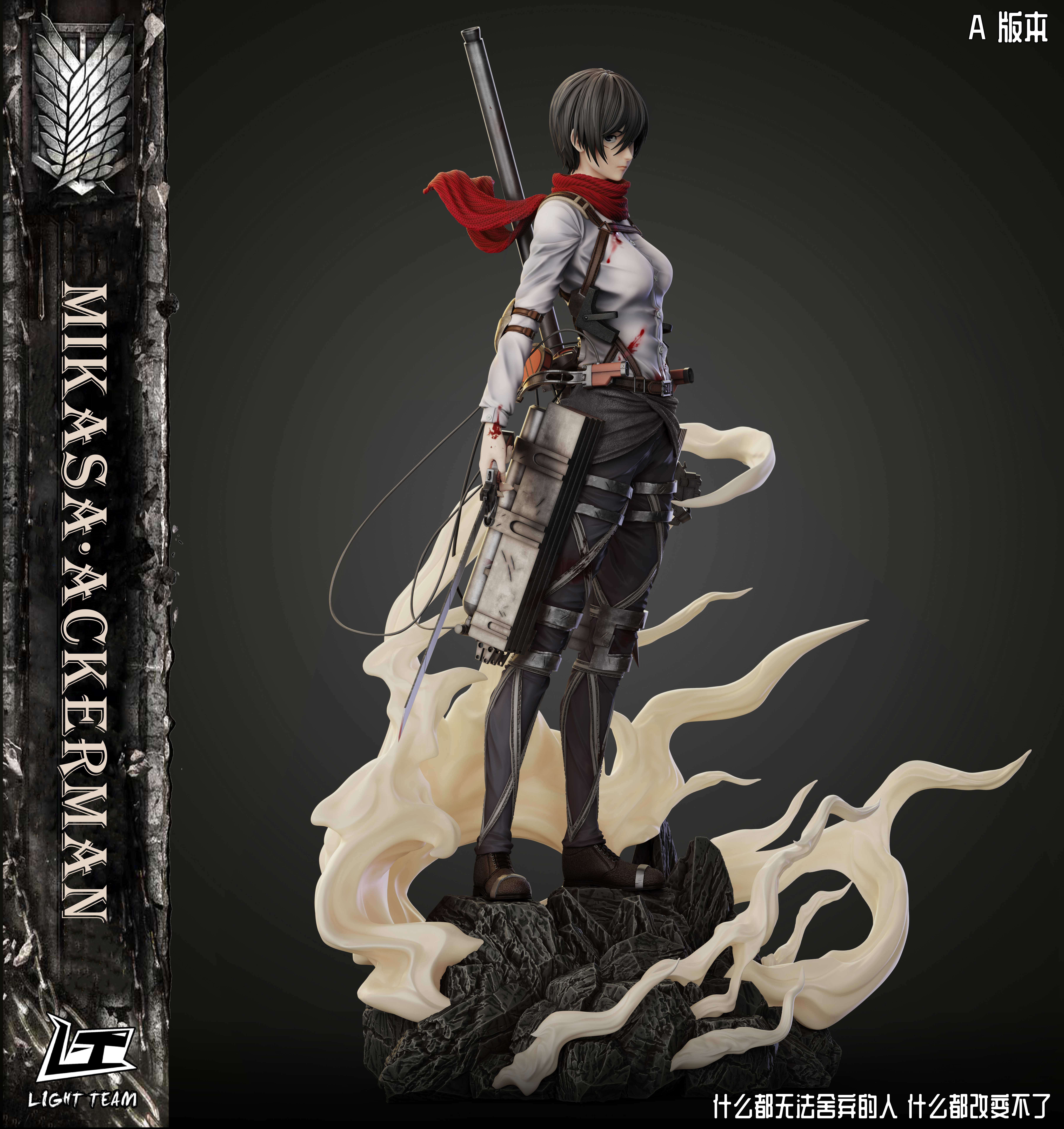 【Sold out】1/6 Scale Mikasa Ackerman-Attack On Titan-Light Team Studio