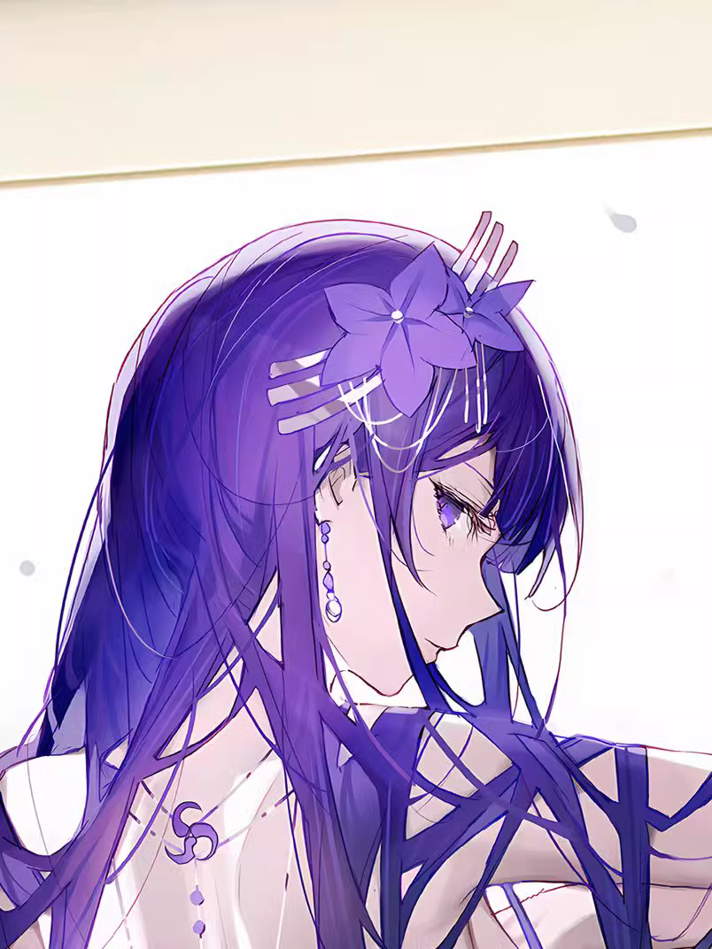 【Pre-sale】Decorative Painting of Raiden-Genshin Impact-XingKong Studio