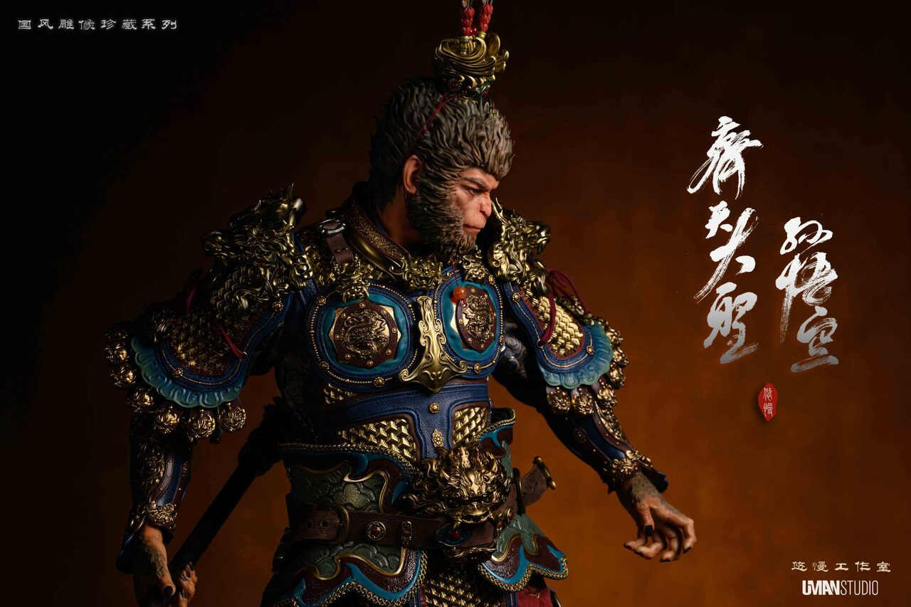 【Pre-sale】1/2 & 1/1 Scale Wukong-Black Myth: Wukong-UMAN Studio