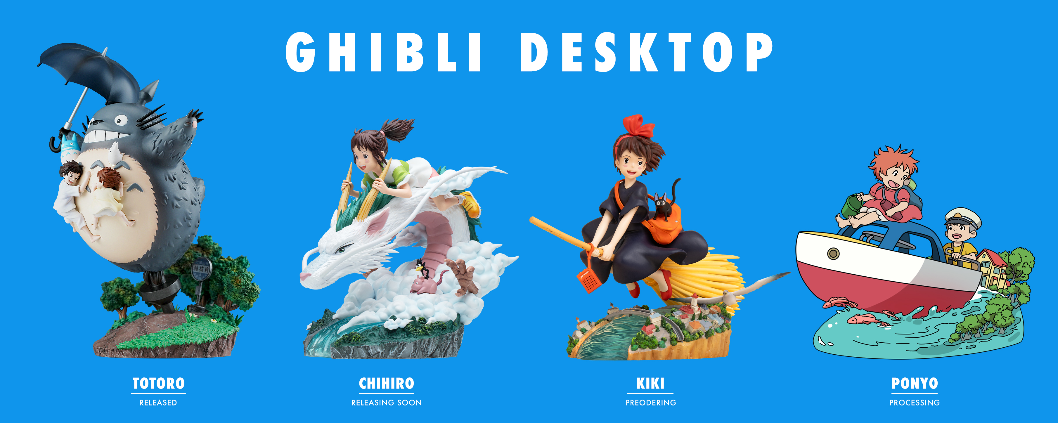 【Pre-sale】Ghibli Desktop Kiki-Kiki's Delivery Service-Chikara Studio