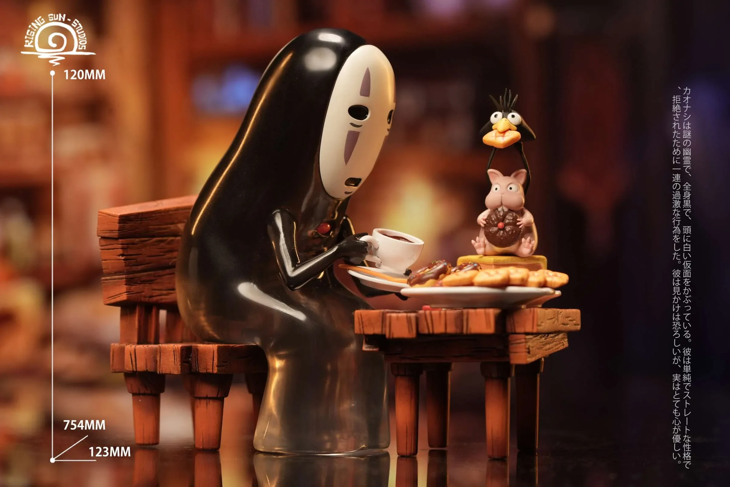 【Pre-sale】No-Face Man-Spirited Away-Rising Sun-Studios