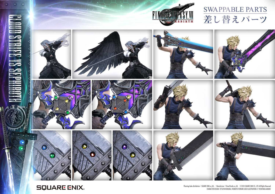 【Pre-sale】1/4 Scale Cloud & Sephiroth-Final Fantasy-Prime 1 studio