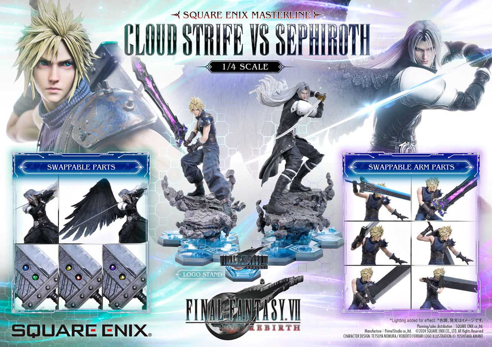 【Pre-sale】1/4 Scale Cloud & Sephiroth-Final Fantasy-Prime 1 studio