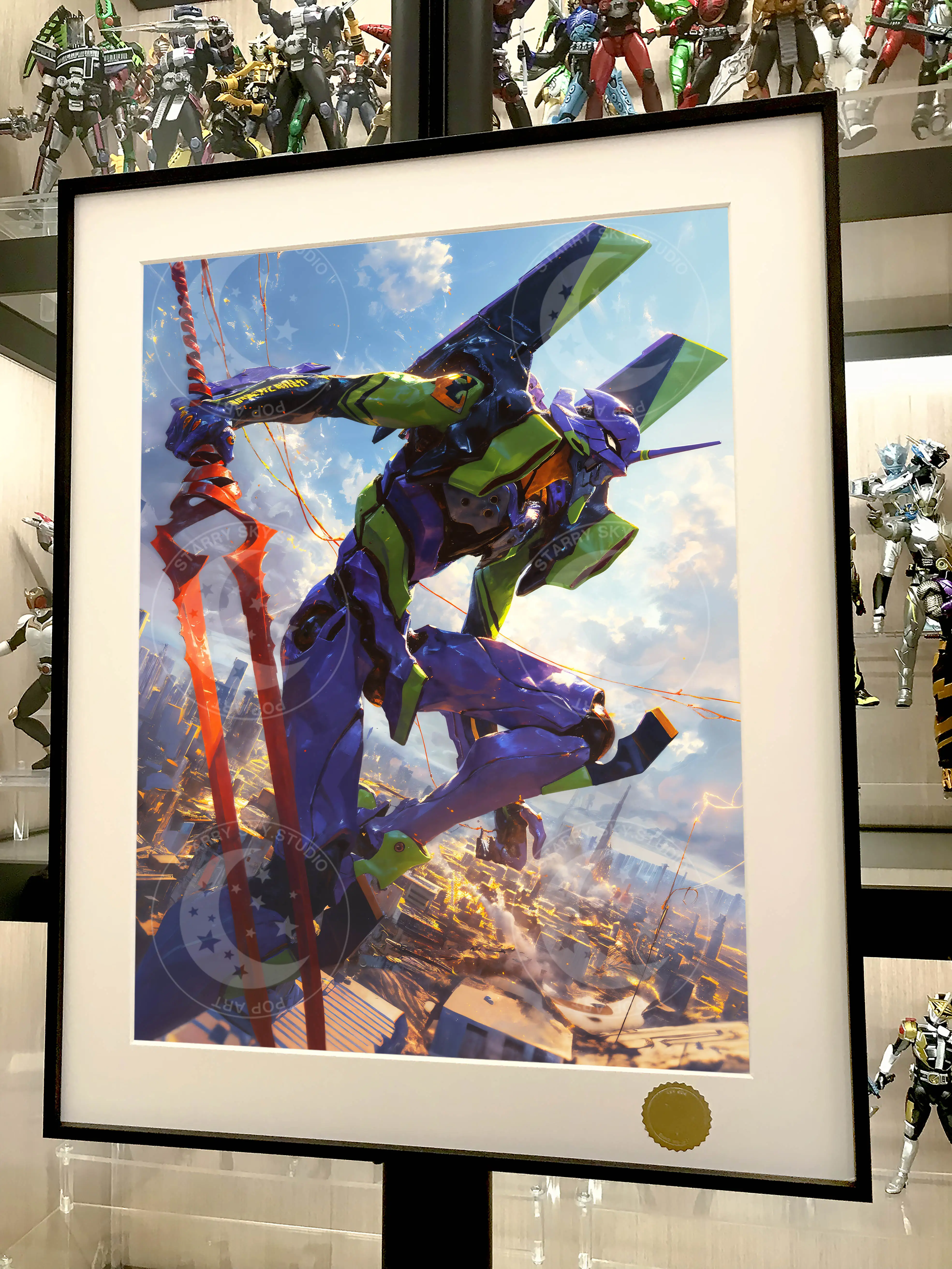 【Pre-sale】Decorative Painting of Evangelion Unit-01-EVA-XingKong Studio