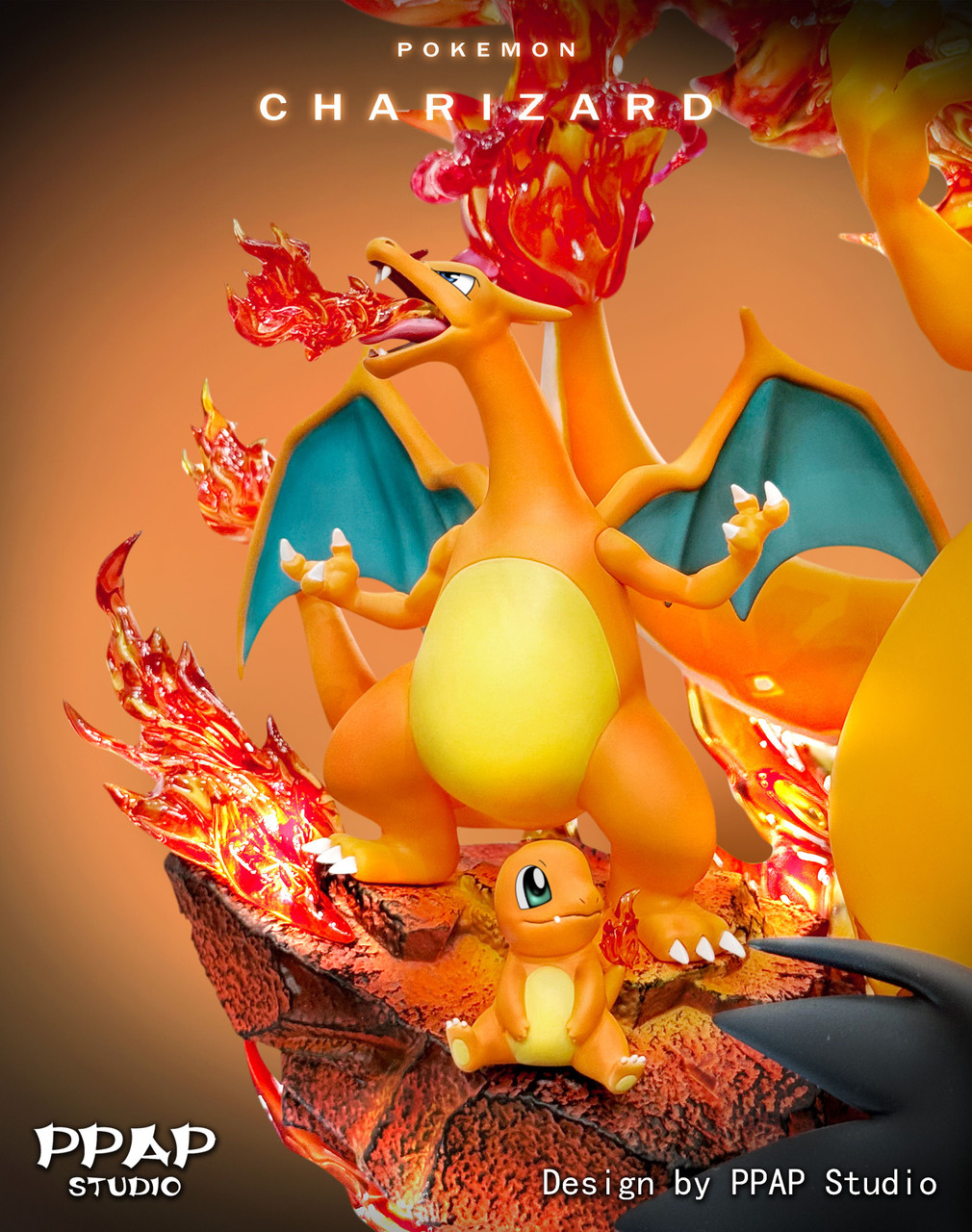 【Pre-sale】CJJ Charizard Family-Pokemon-PPAP Studio