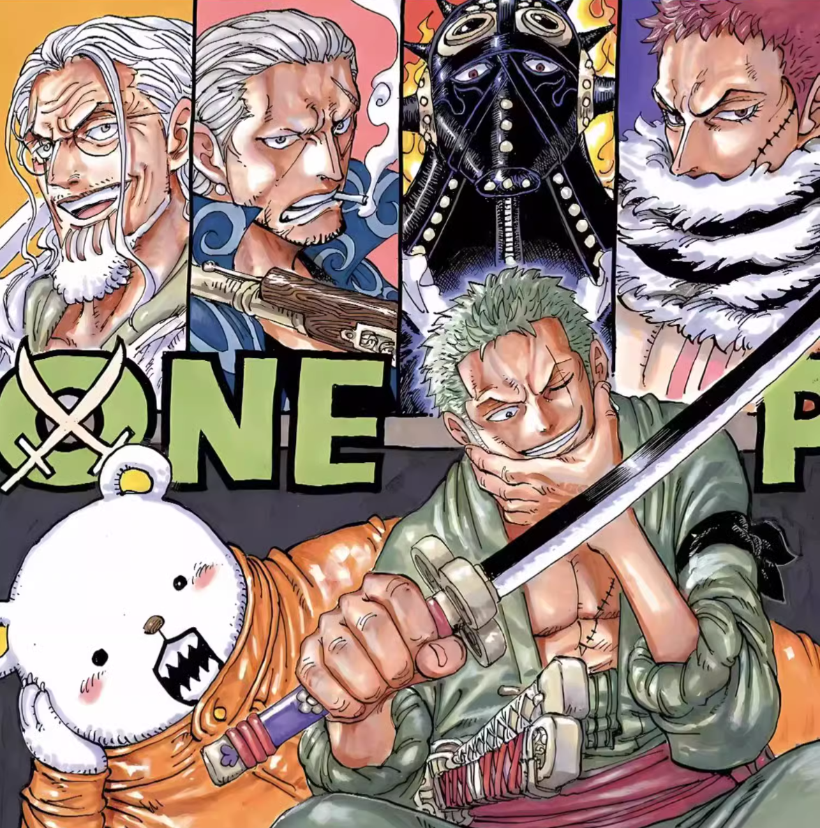 【Pre-sale】Decorative Painting of Luffy & Zoro-H2 Studio