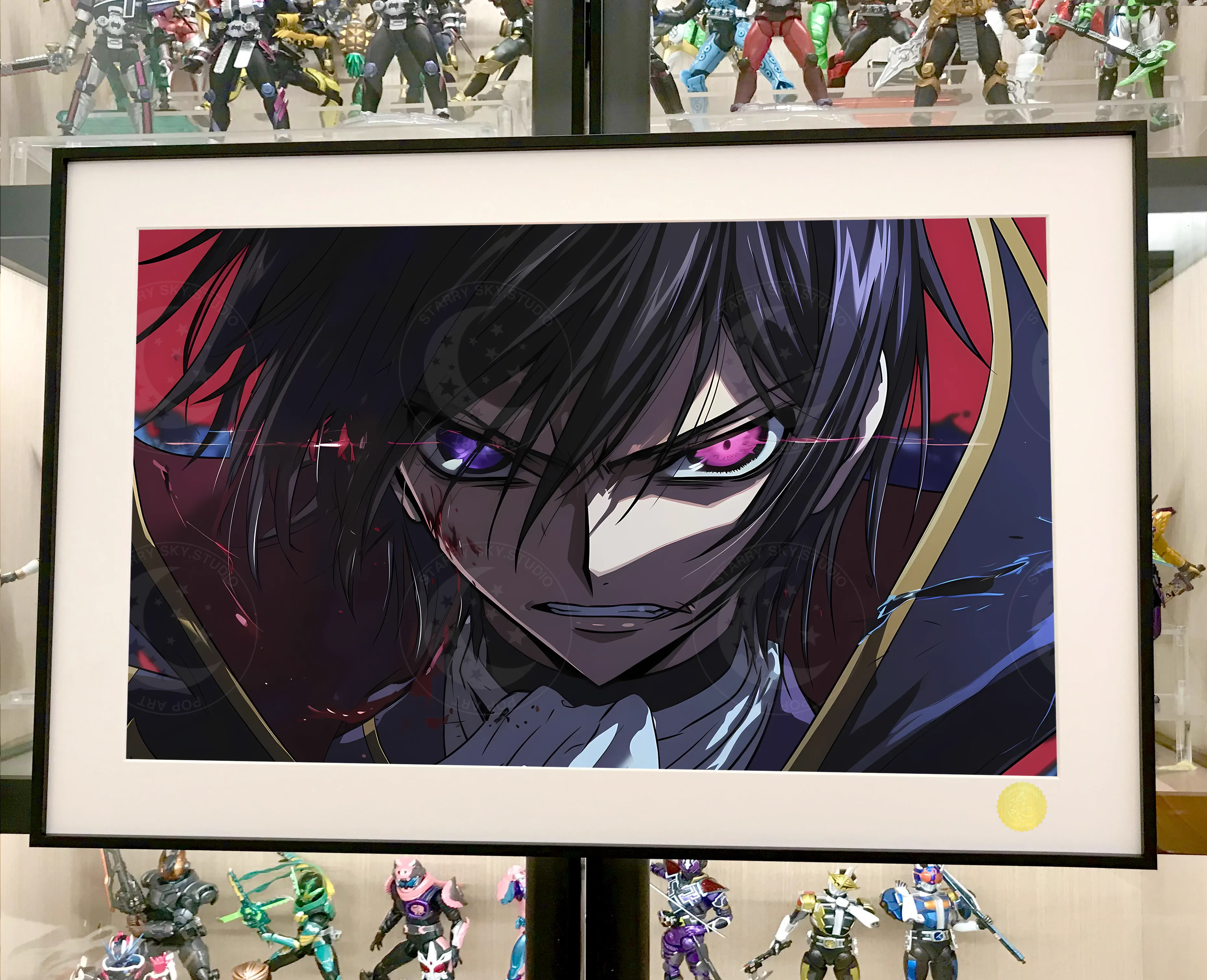 【Pre-sale】Decorative Painting of Lelouch Lamperouge-Code Geass-XingKong Studio