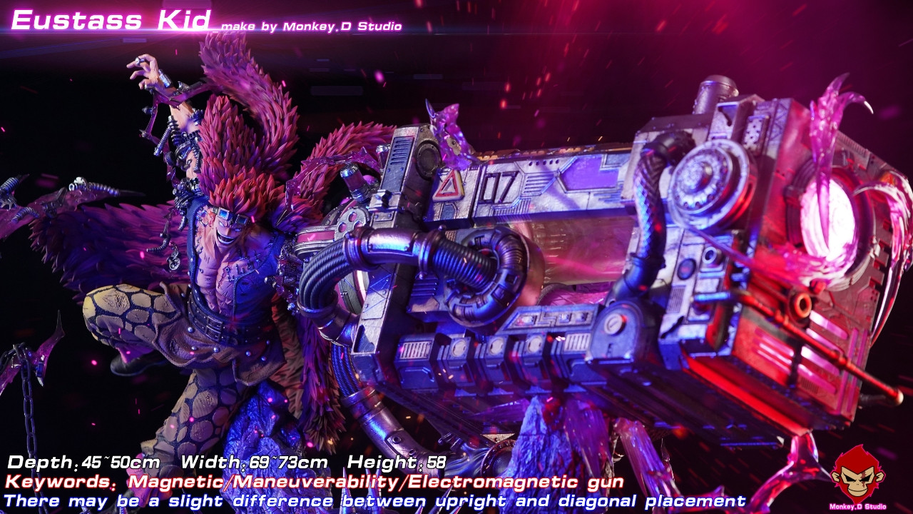 【Pre-sale】1/6 Scale EUSTASS KID with LED-Monkey D Studio