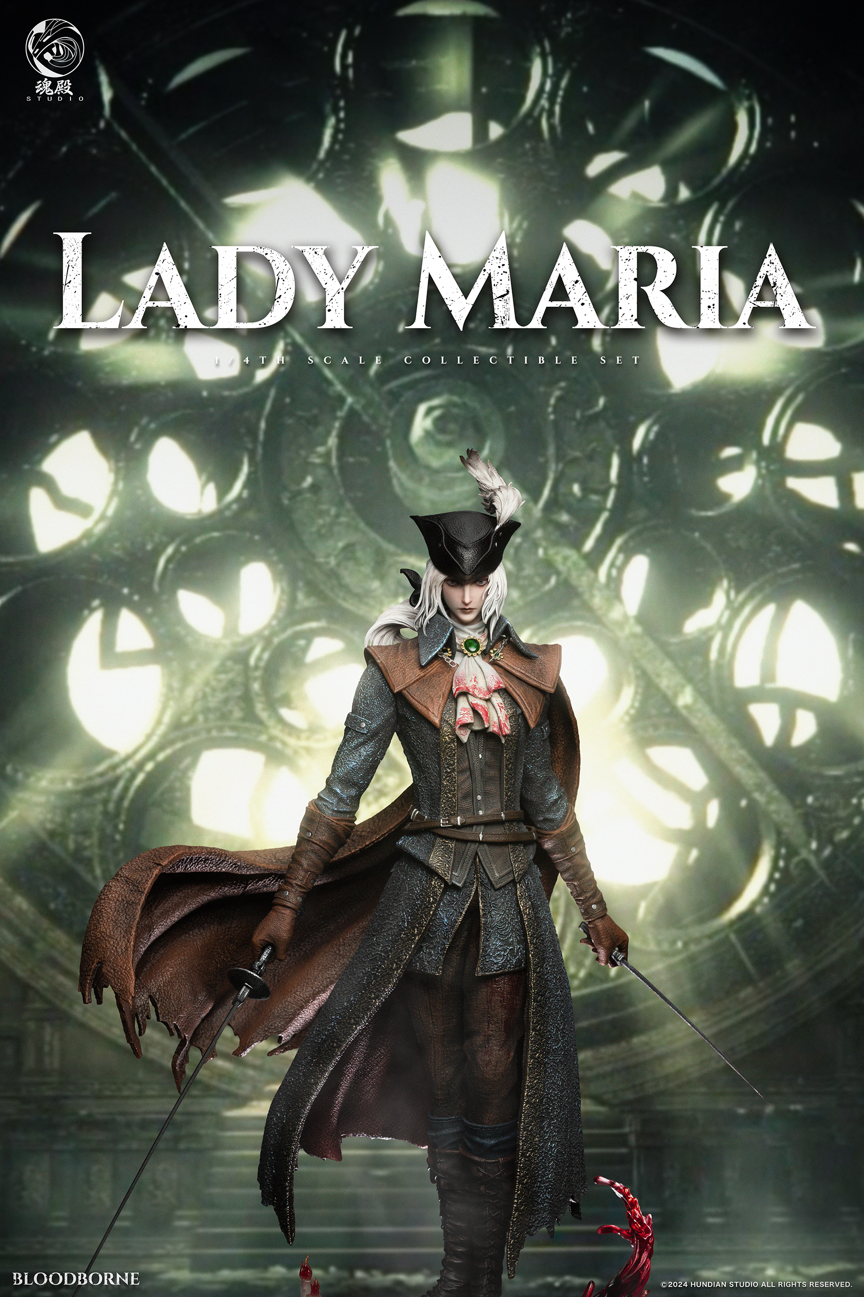 【Pre-sale closed】1/4 Scale Lady Maria-Bloodborne-HunDian Studio