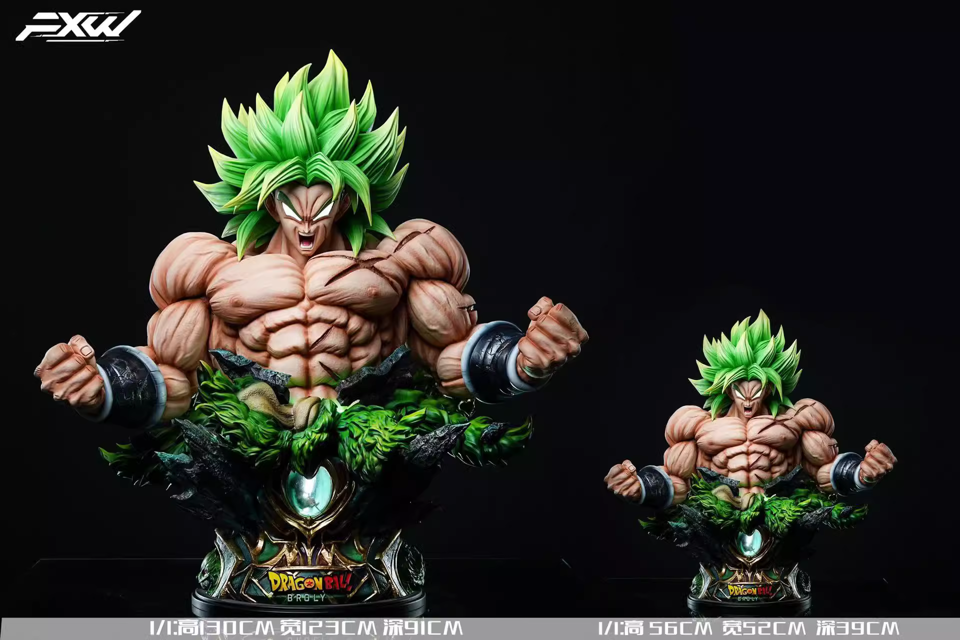 【Pre-sale】1/4 & 1/1 Scale Legendary Super Saiyan Broly with LED-FXW Studio