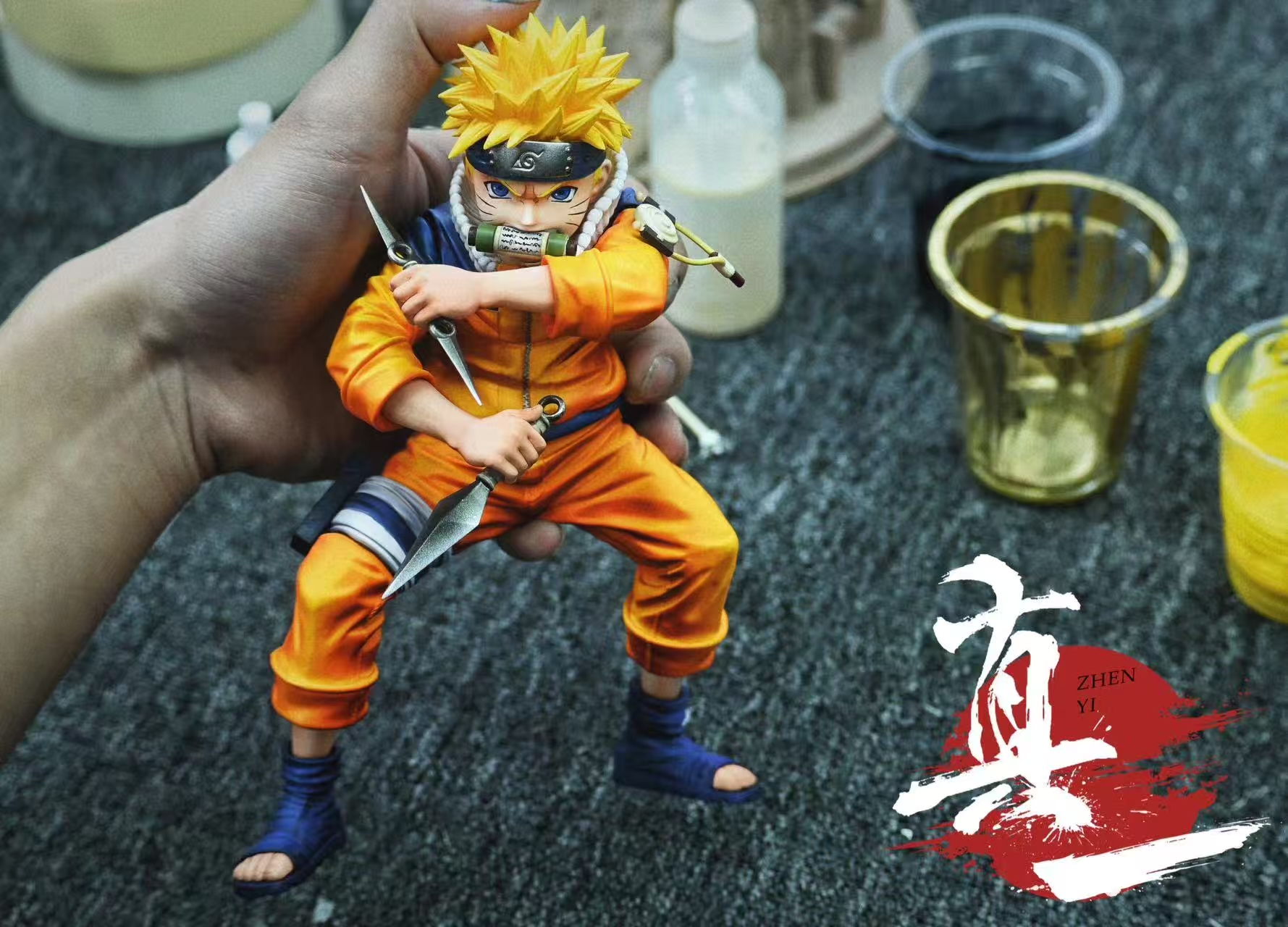 【Pre-sale】1/6 Scale Childhood Series 001 Uzumaki Naruto-ZhenYi Studio