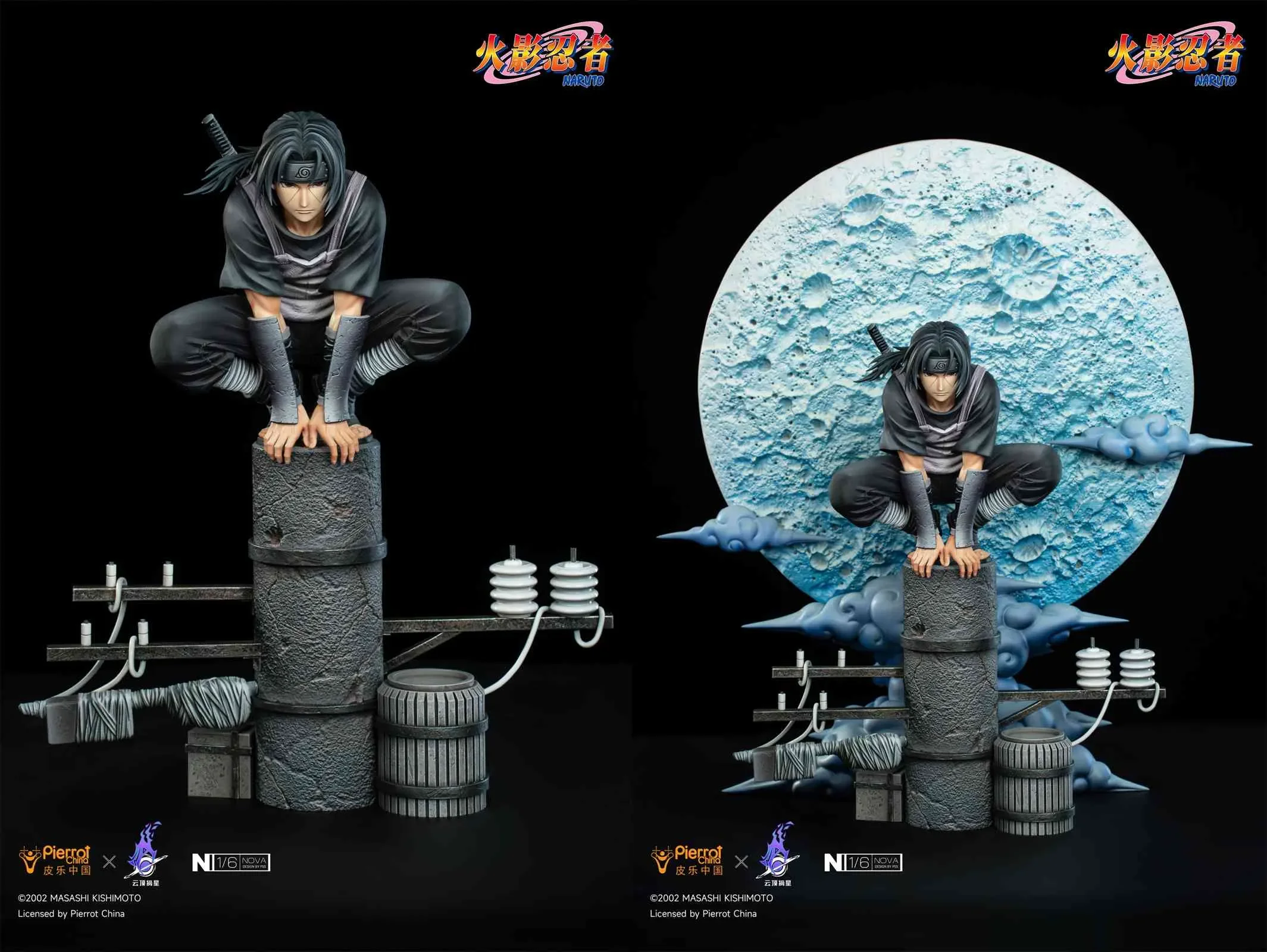 【Sold out】1/6 Scale Nova Series Licensed Anbu Itachi Uchiha with LED-Pickstar Studio