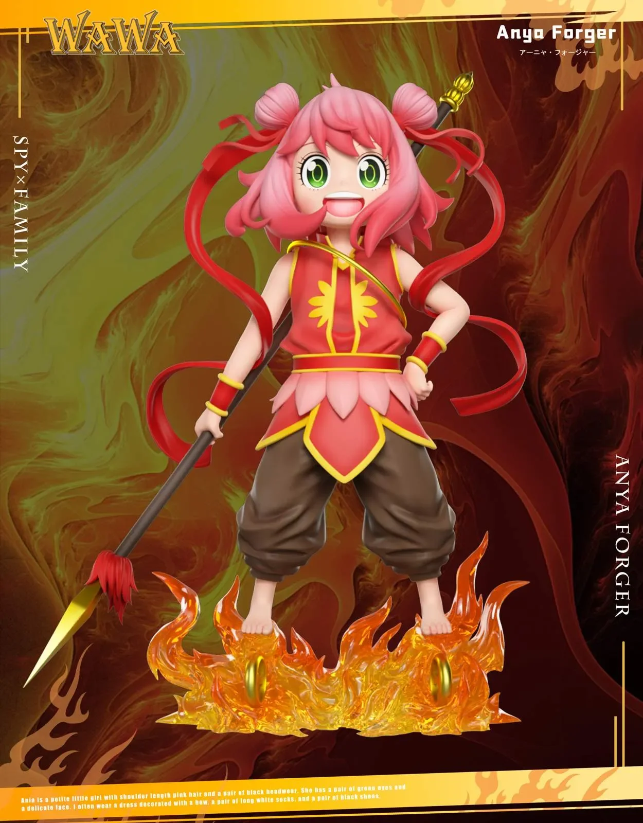 【Pre-sale】Ne Zha Cosplay Anya Forger-WAWA Studio