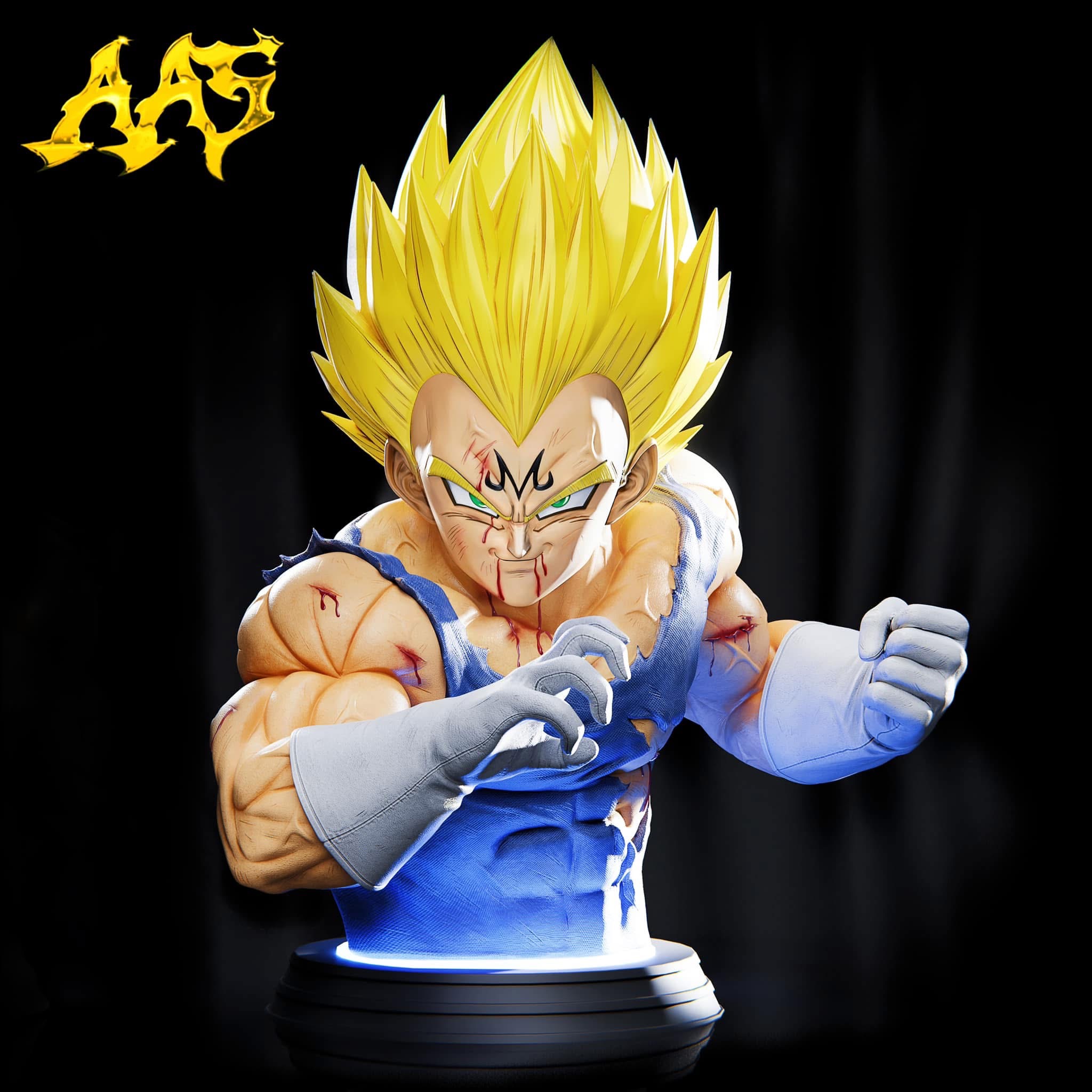 【Pre-sale】Bust of Vegeta & Son Goku-AA Studio