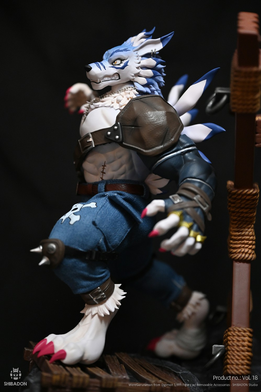 【Sold out】2025-01 Garurumon-Digimon Adventure-Shibadon Studio