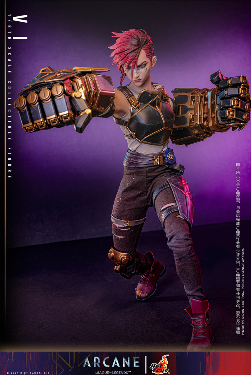 【Pre-sale】1/6 Scale Arcane Season 2 Vi-League of Legends (LOL)-HotToys Studio