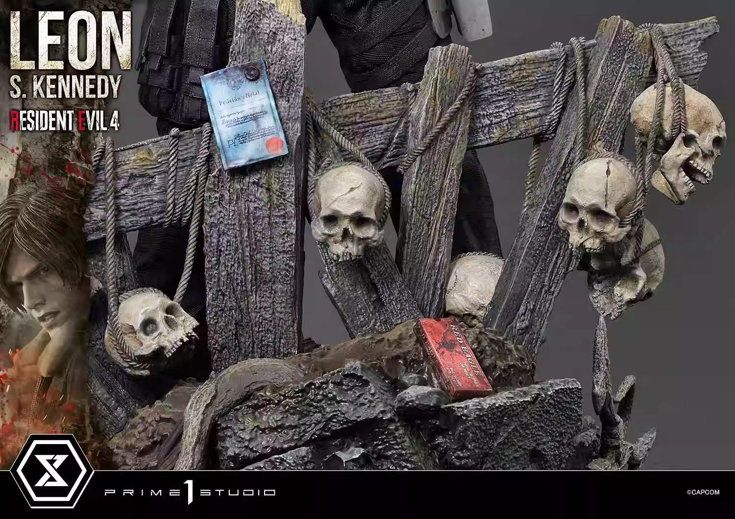 【Pre-sale】1/4 Scale Leon·Scott VS Mania-Resident Evil-Prime 1 Studio