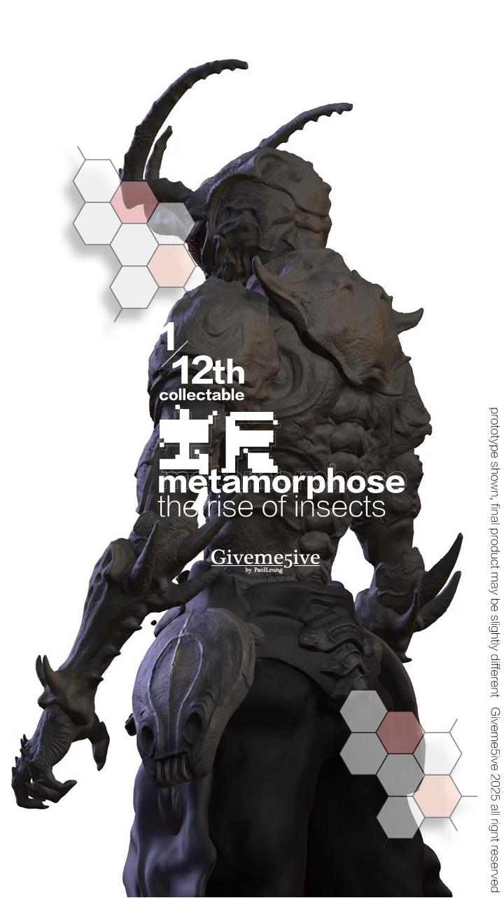 【Pre-sale】1/12 Scale Airoki-the rise of insects-Giveme5ive Studio