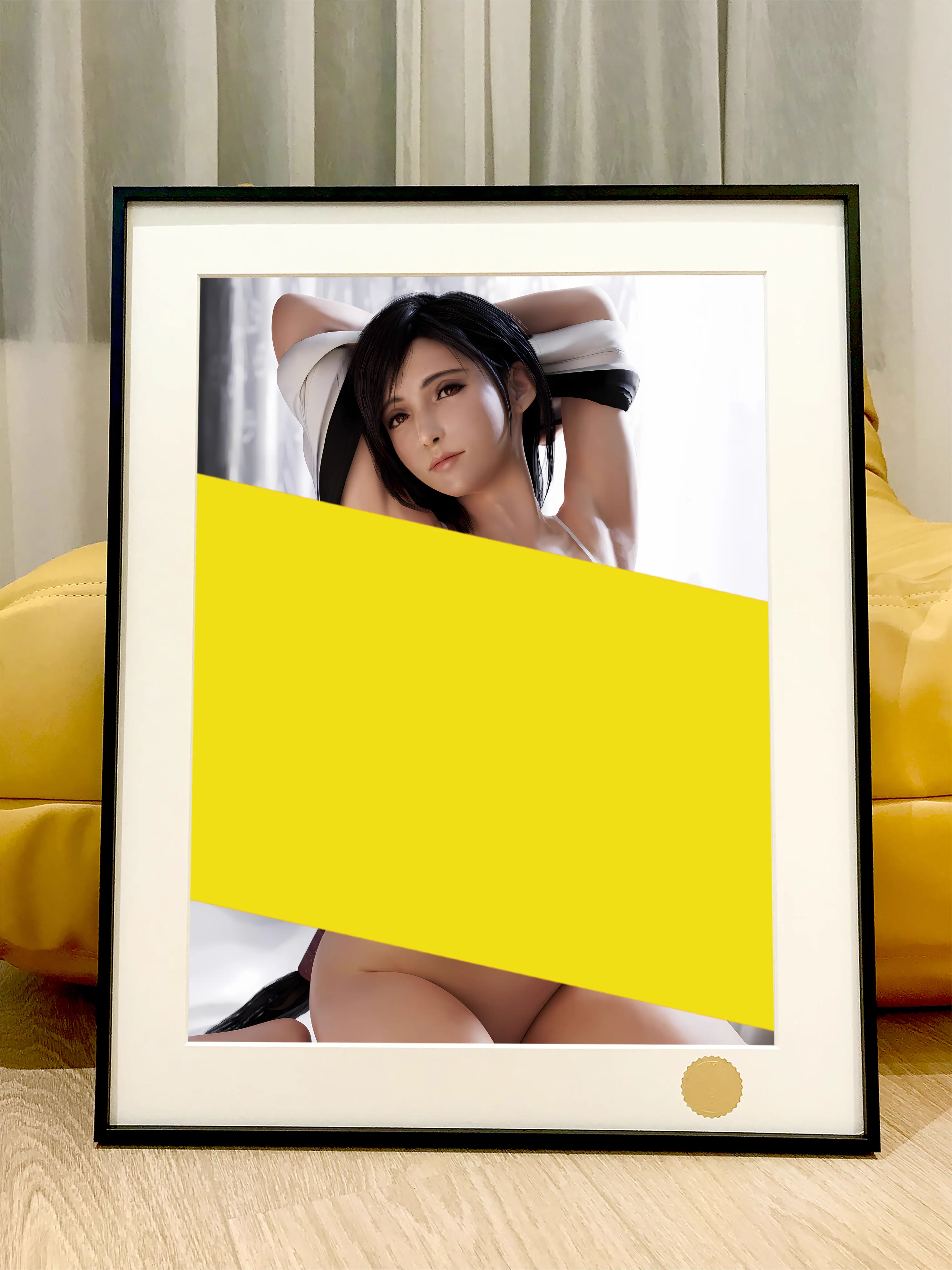 【Pre-sale】Decorative Painting of Tifa-Final Fantasy-XingKong Studio