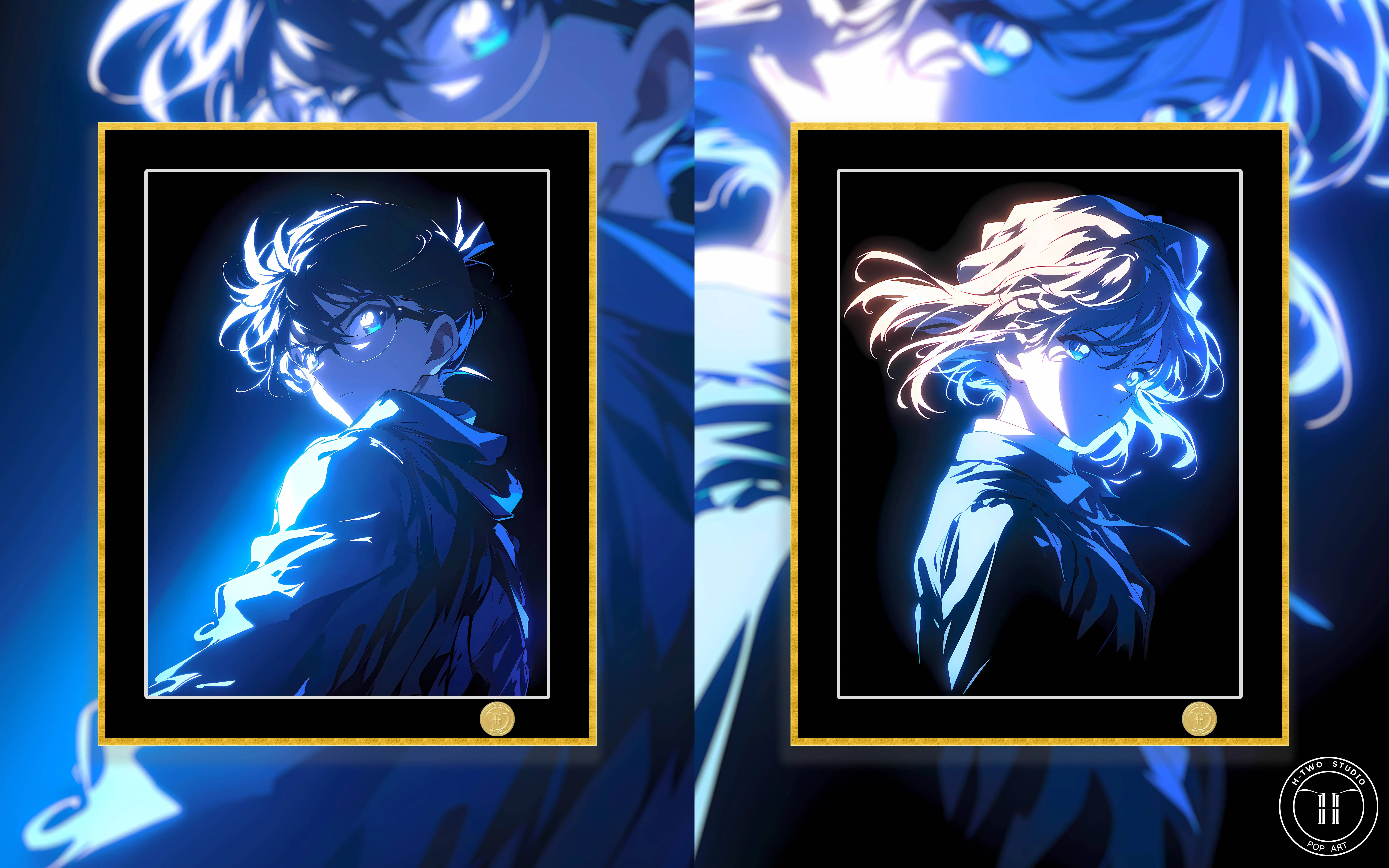 【Pre-sale】Decorative Painting of Haibara Ai & Conan-Detective Conan-H2 Studio