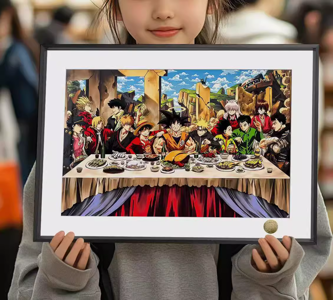 【Pre-sale】Decorative Painting of Final Dinner-Gua King Studio