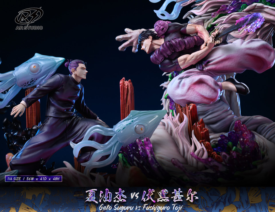 【Pre-sale】1/6 Scale Geto Suguru vs Fushiguro Toji-AR Studio