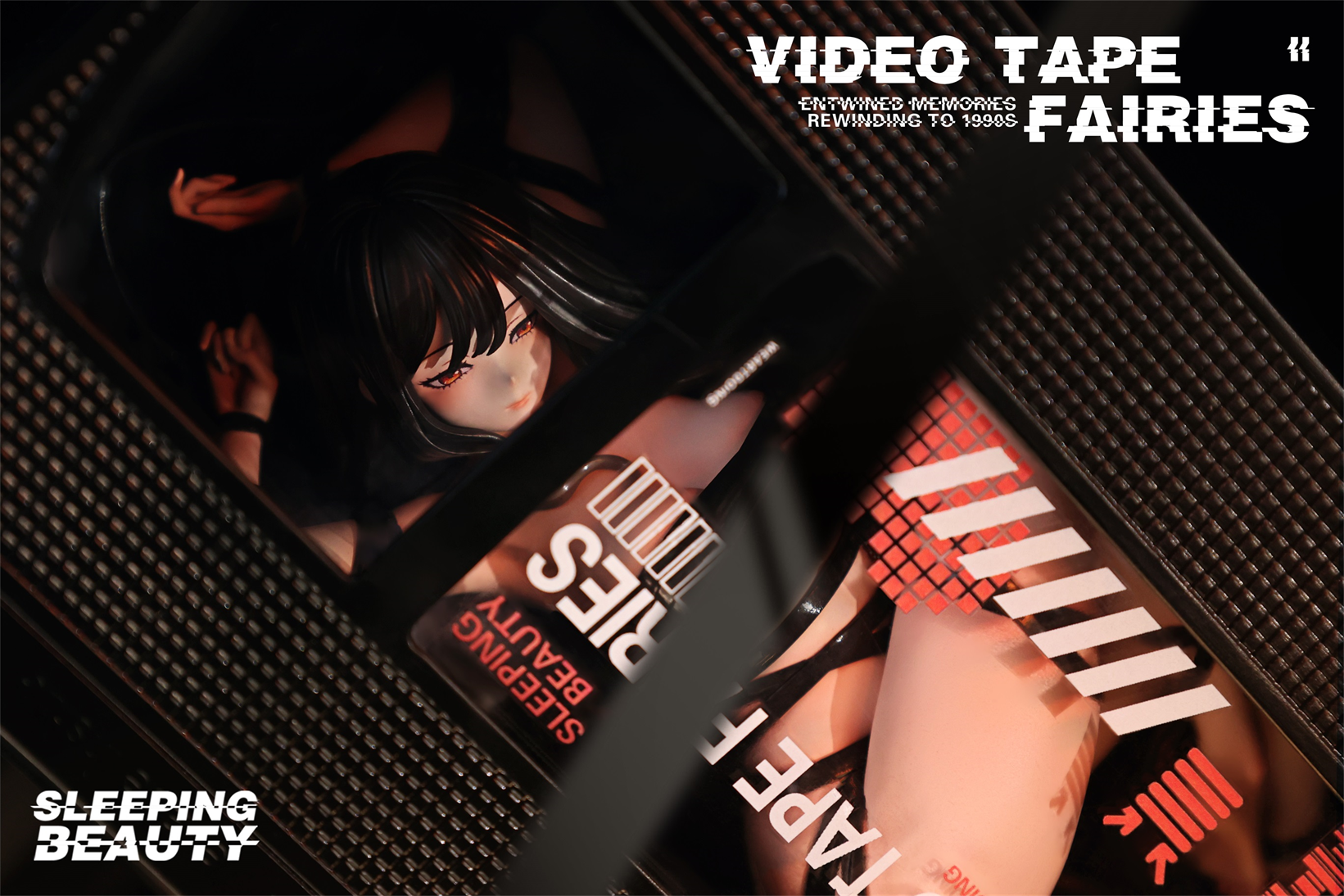 【Sold out】Sleeping Beauty Video Tape Fairies Memory Reel & Golden Deity-Original Design-WeArtDoing Studio