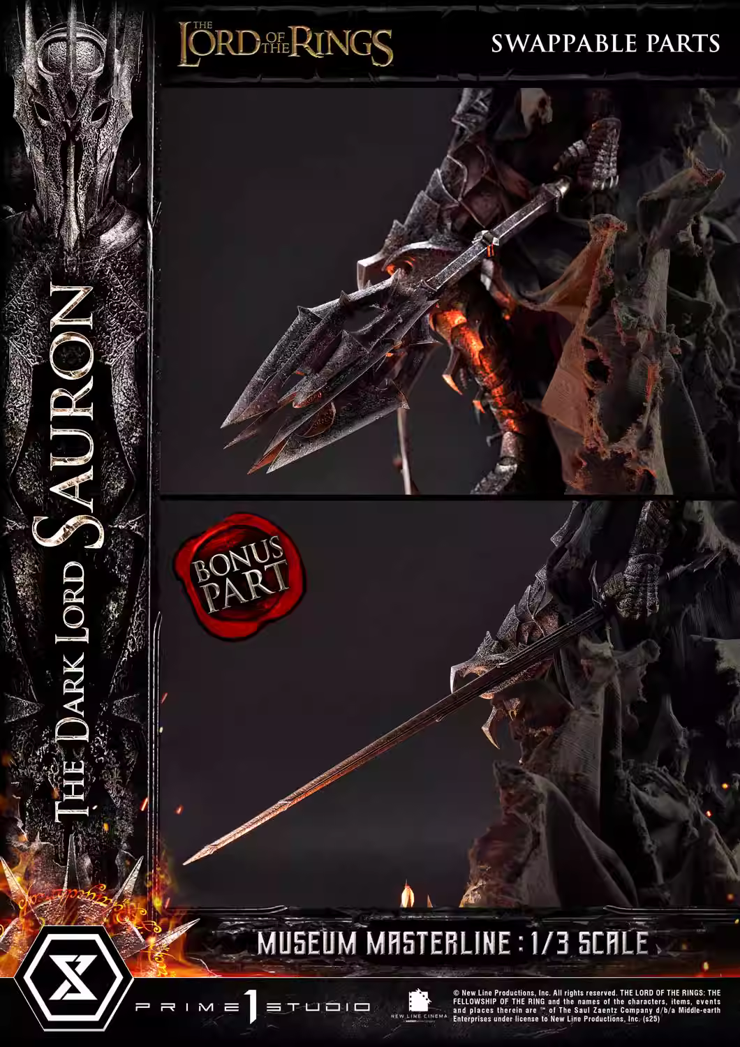 【Pre-sale】1/3 Scale SAURON-The Lord of the Rings-Prime 1 Studio