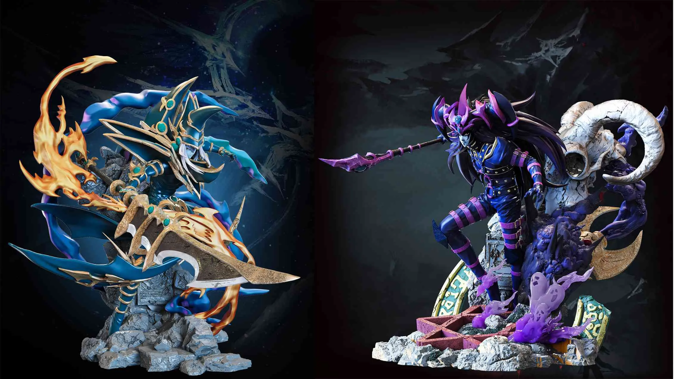 【Pre-sale】1/7 Scale Dark Paladin & Dark Magician of Chaos-Duel Monsters/Yu-Gi-Oh!-WASP Studio