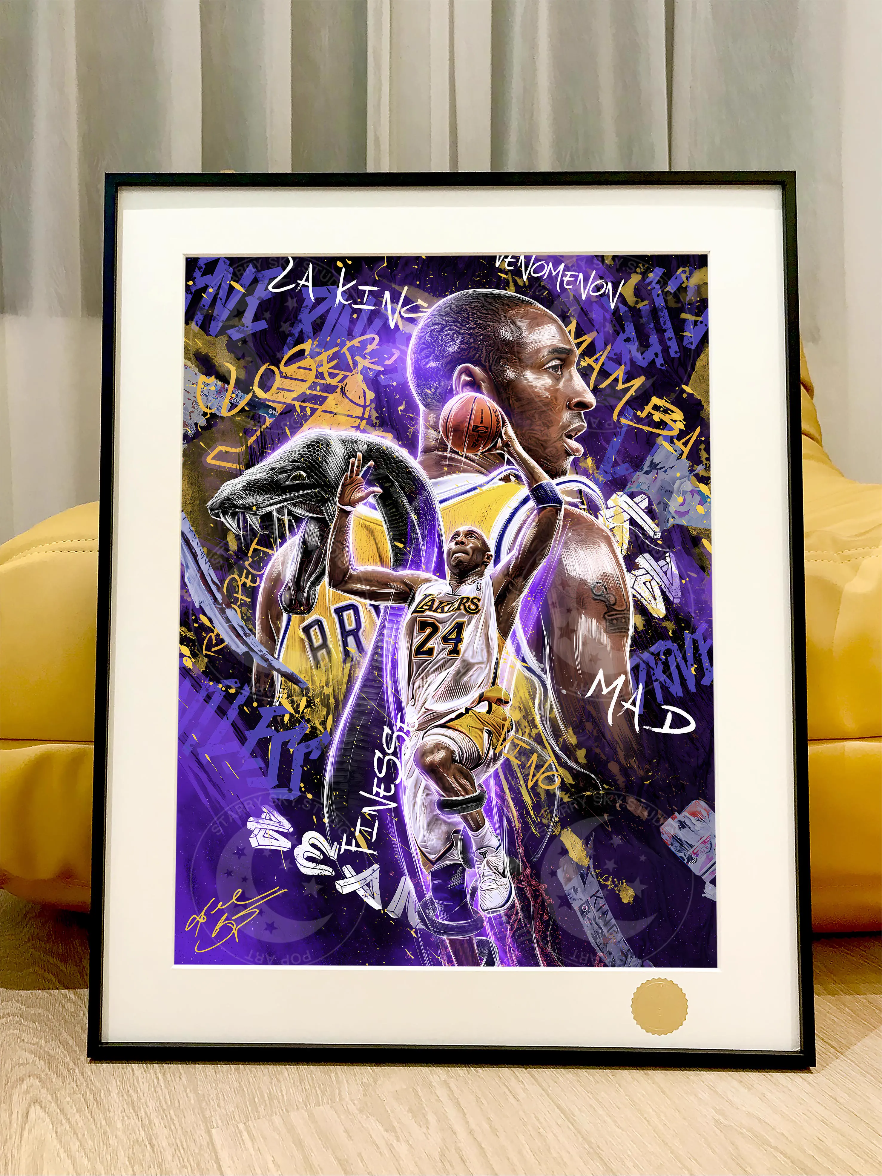 【Pre-sale】Decorative Painting of Kobe Bryant-Other series-XingKong Studio
