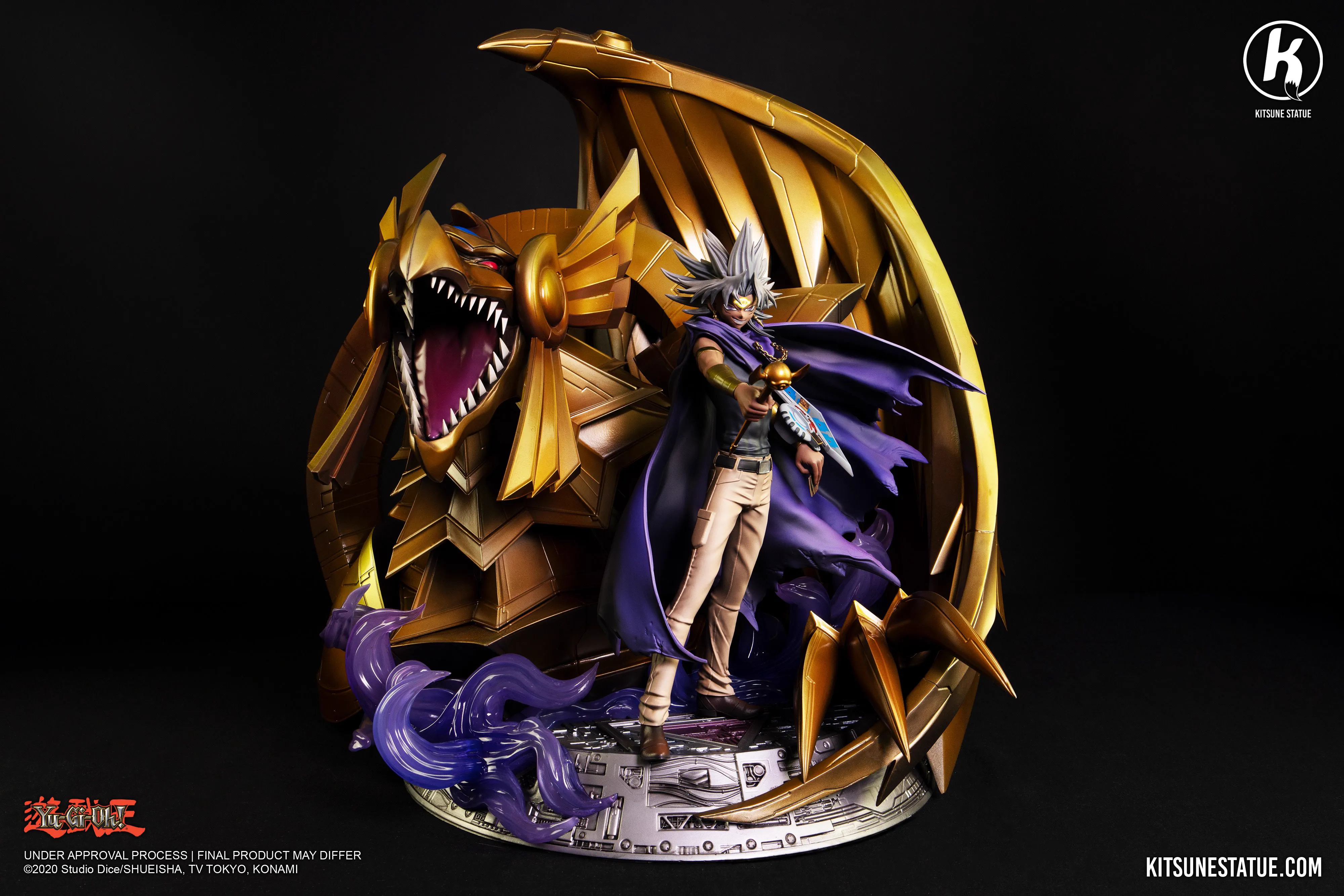 【Pre-sale】1/7 Scale Marik Ishtar & The Winged Dragon of Ra-Yu-Gi-Oh!-Kitsune Studio