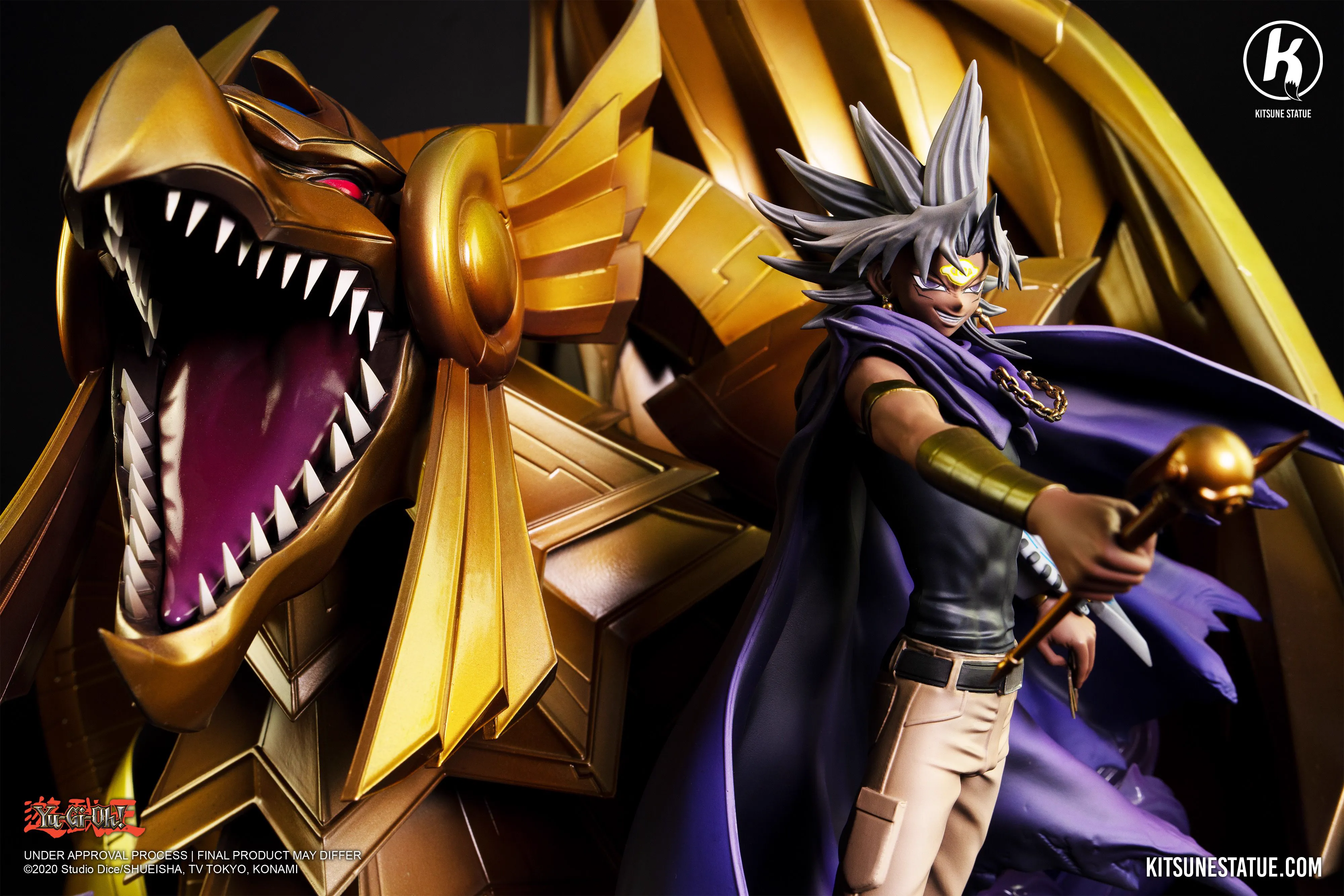 【Pre-sale】1/7 Scale Marik Ishtar & The Winged Dragon of Ra-Yu-Gi-Oh!-Kitsune Studio