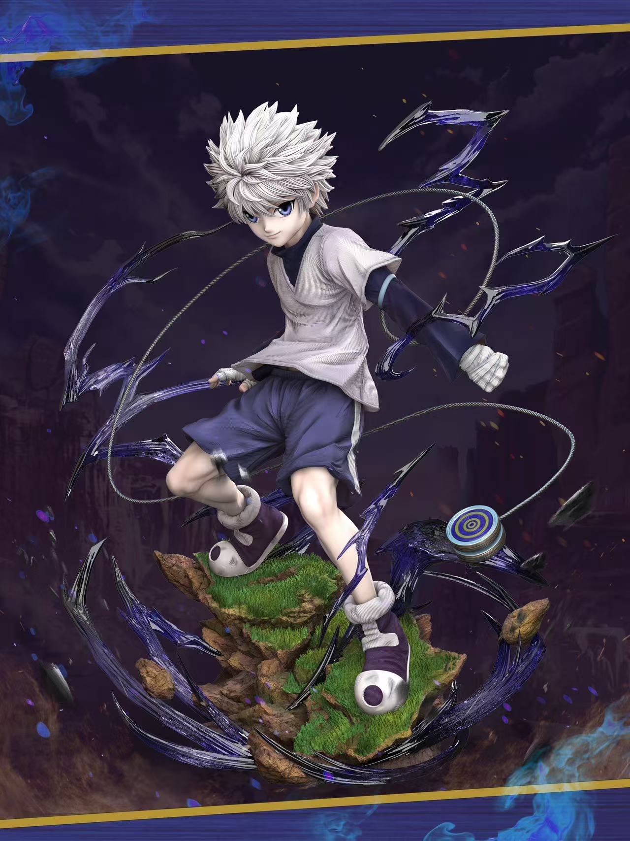 【Pre-sale】1/6 & 1/4 Scale Killua Zoldyck-HUNTER X HUNTER-Hunter Fan Studio