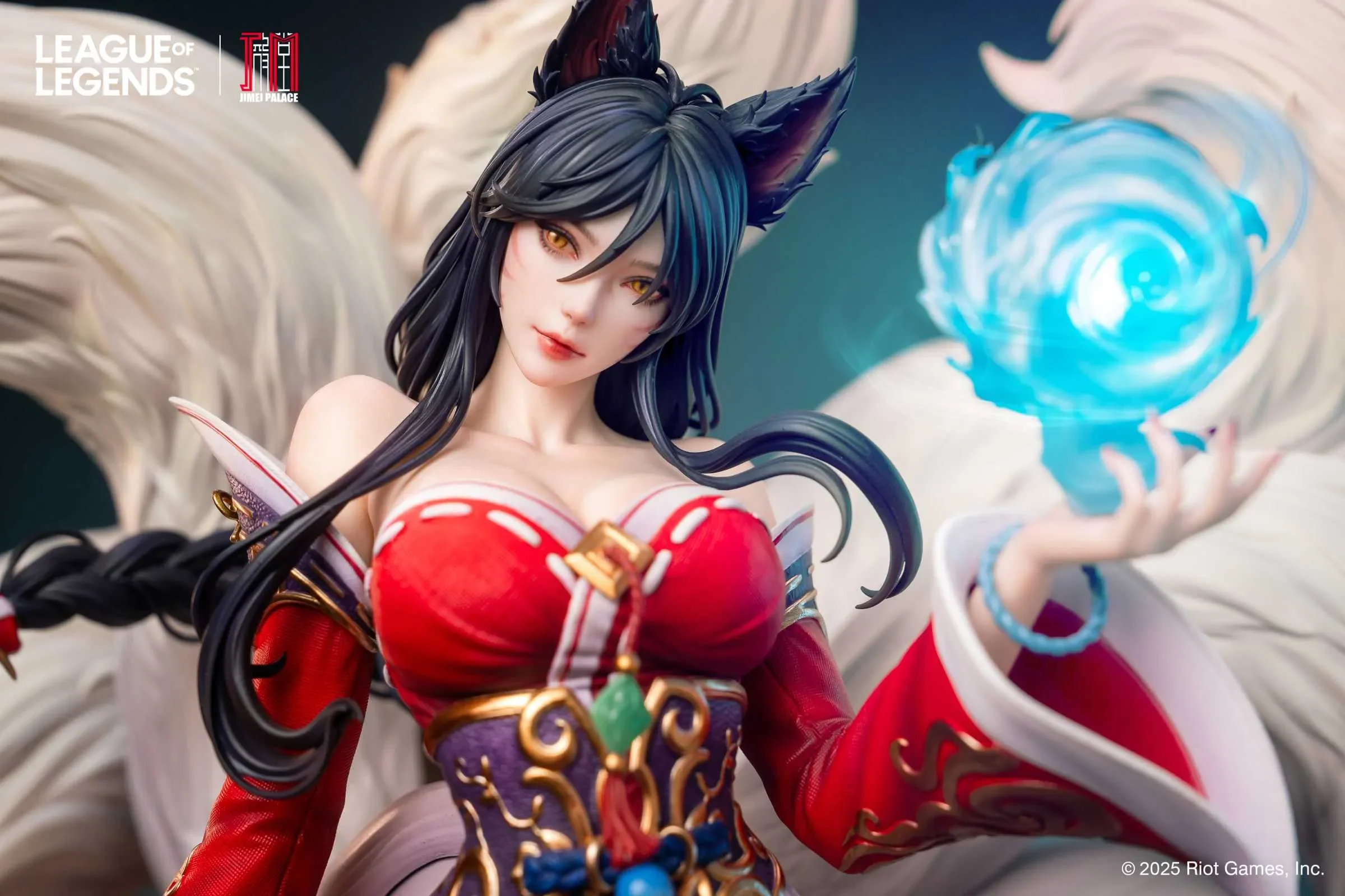 【Pre-sale】Licensed The Nine-Tailed Fox Ahri with LED-League of Legends (LOL)-JIMEI Palace Studio