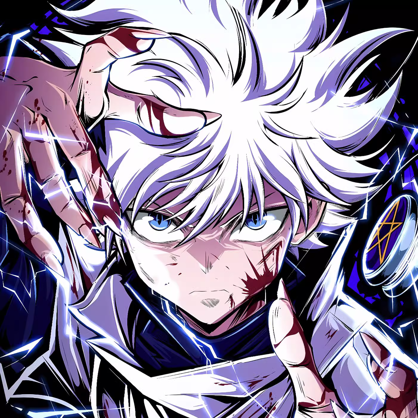 【Pre-sale】Decorative Painting of Injured Killua-Hunter & Hunter-H2 Studio
