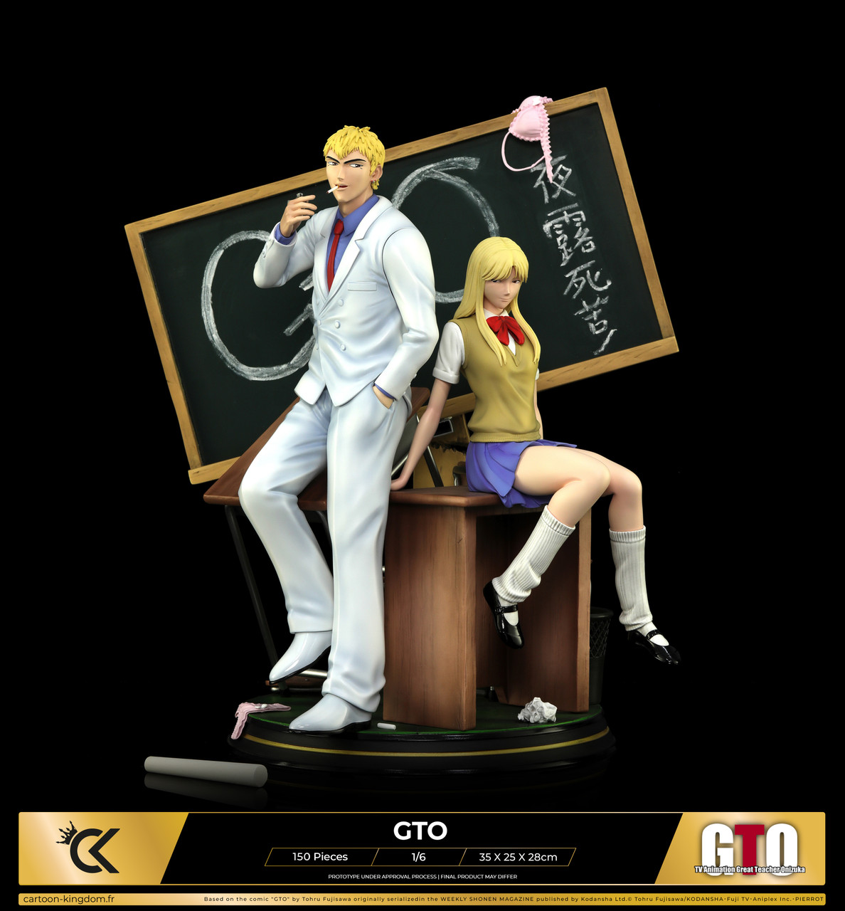 【Pre-sale】1/6 Scale GTO Eikichi Onizuka & Kanzaki Urumi-Other series-Cartoon Kingdom Studio