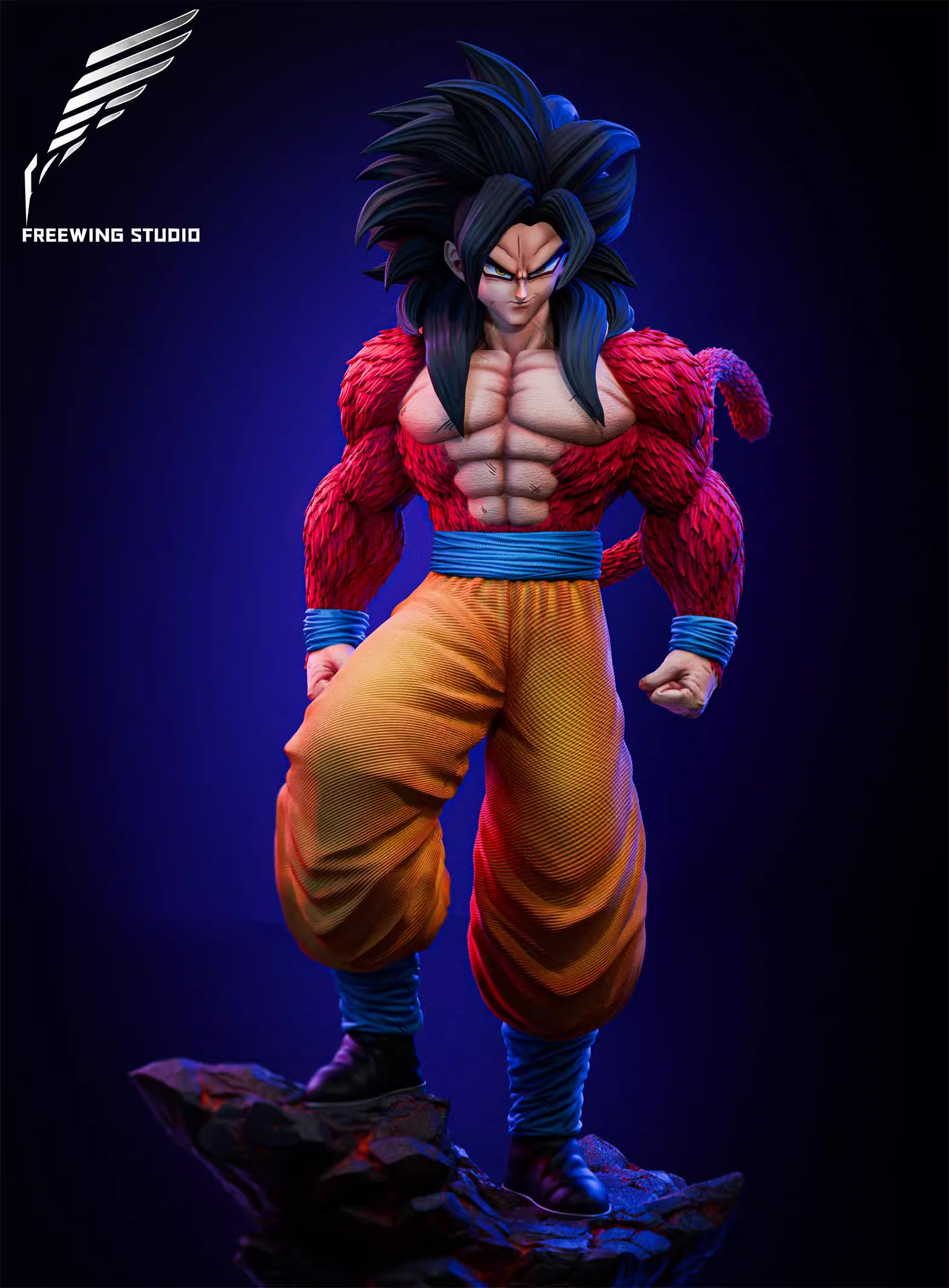 【Pre-sale】1/2 Scale SS4 Goku-Freewing Studio
